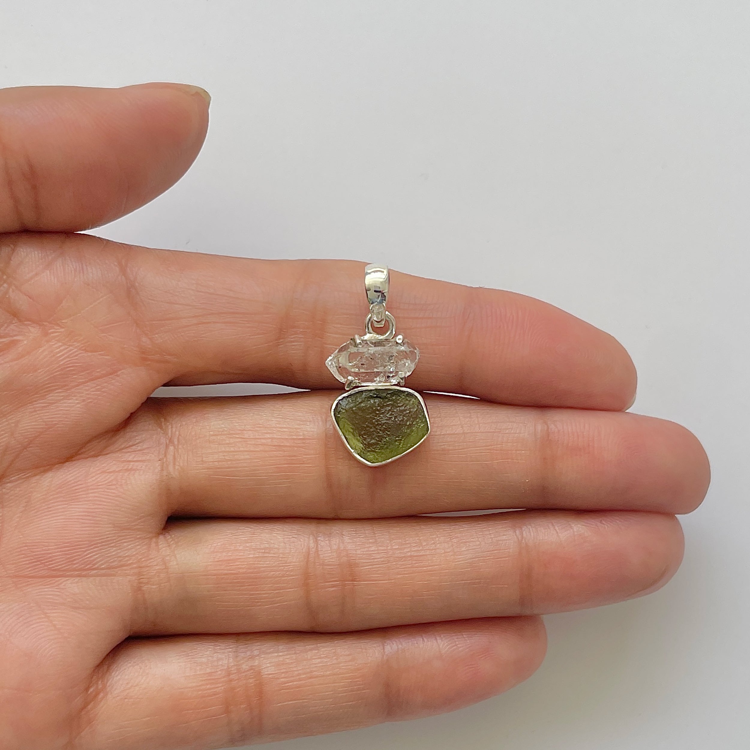Moldavite Pendant-(MLD-1-78)