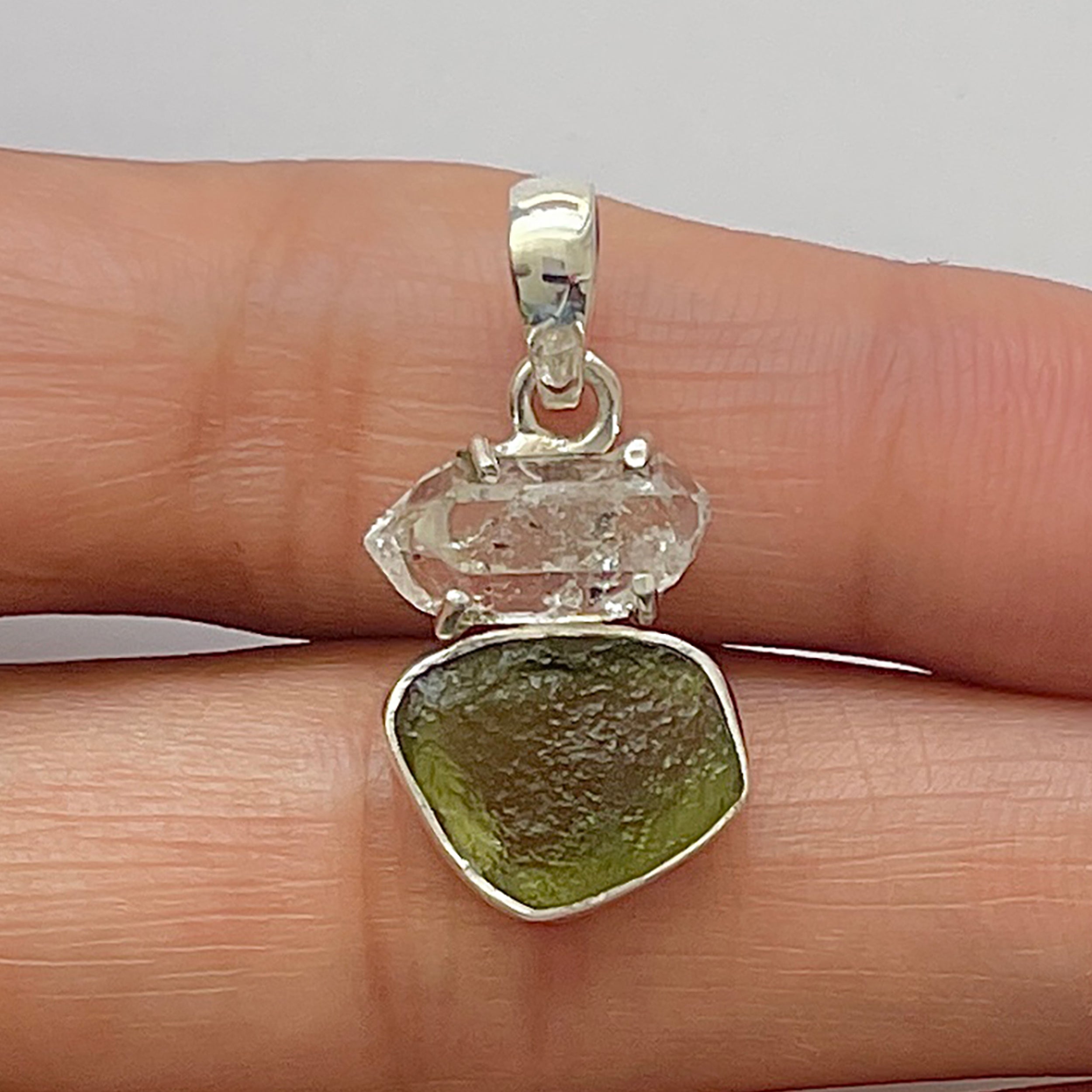 Moldavite Pendant-(MLD-1-78)