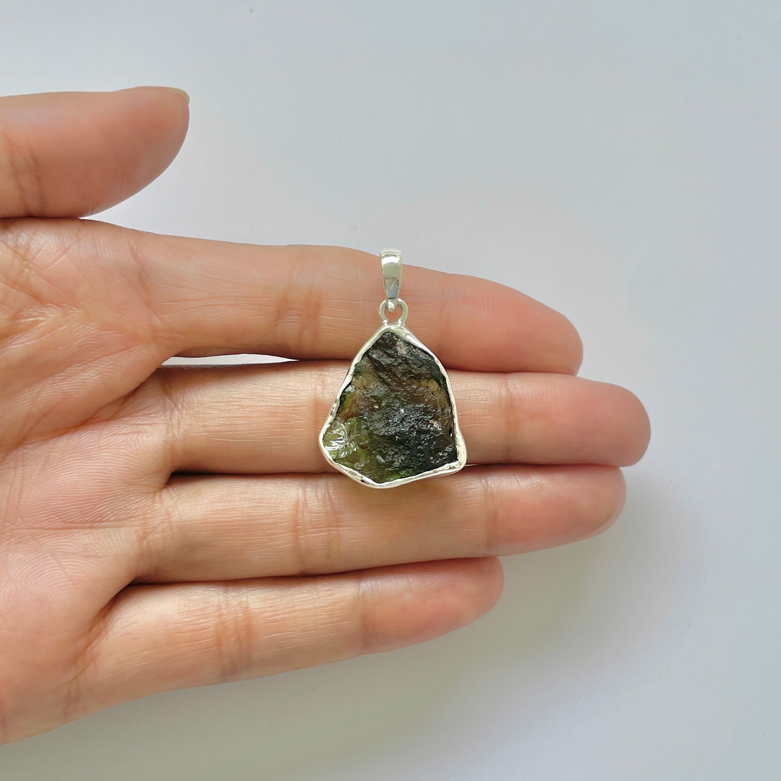 Moldavite Pendant-(MLD-1-80)