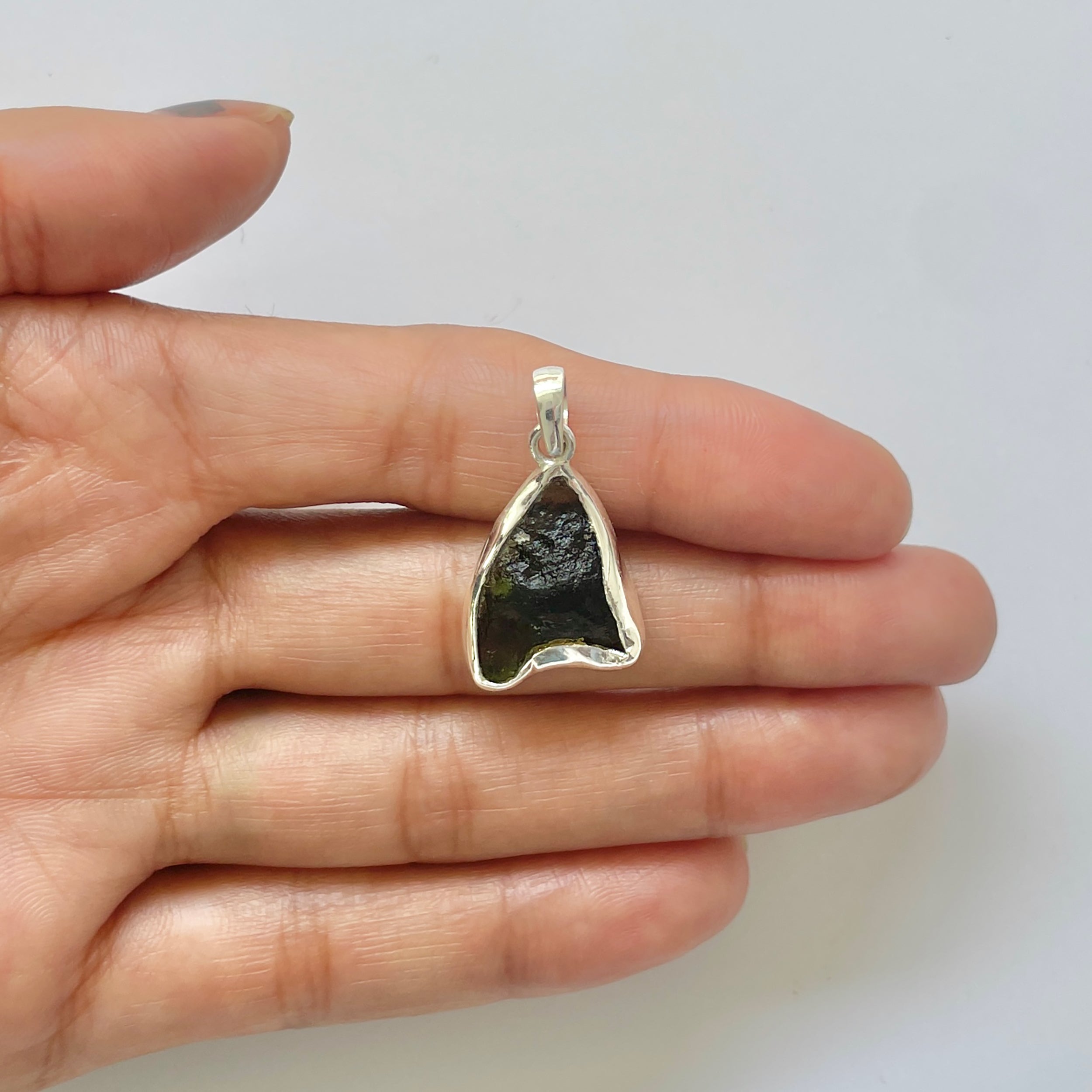 Moldavite Pendant-(MLD-1-82)