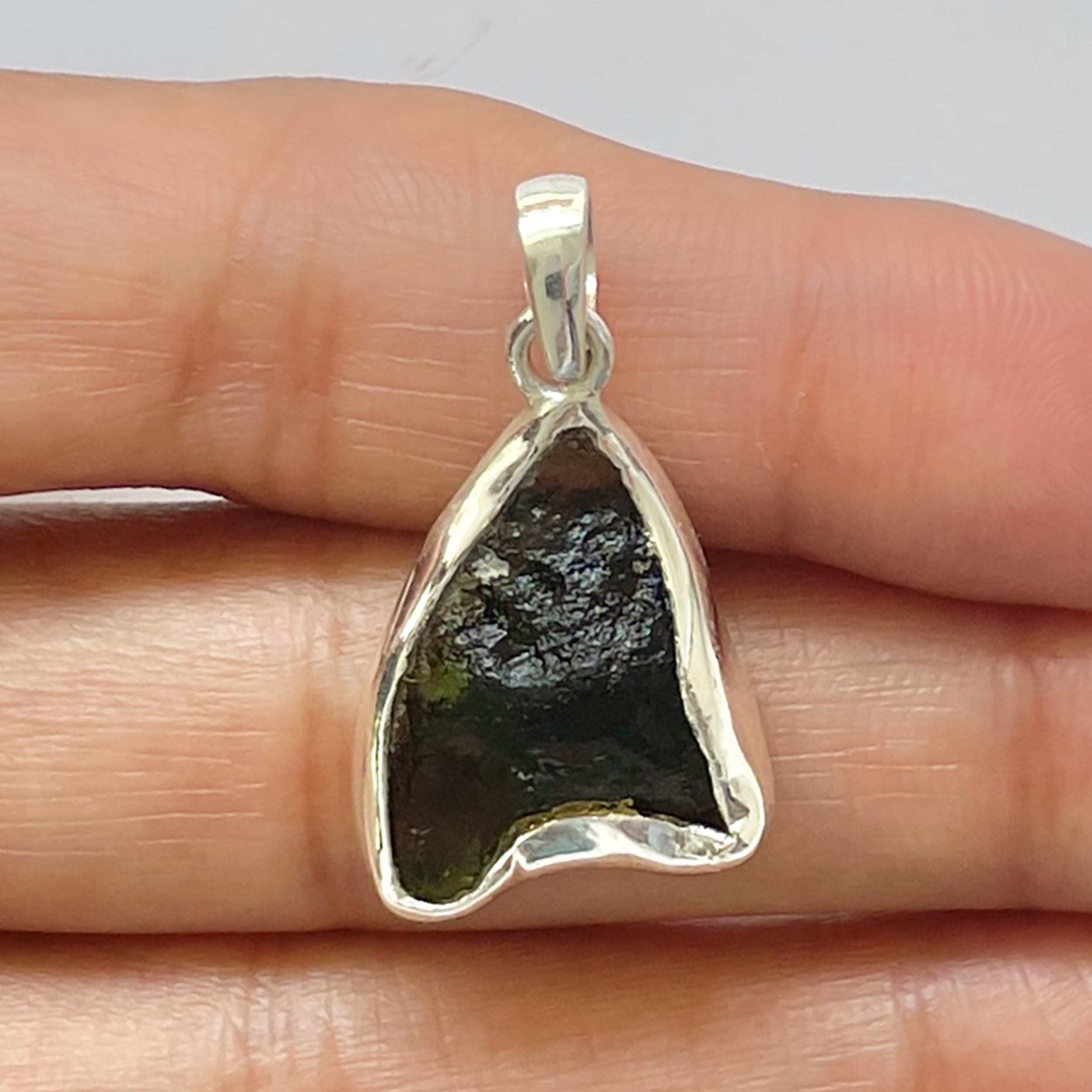 Moldavite Pendant-(MLD-1-82)