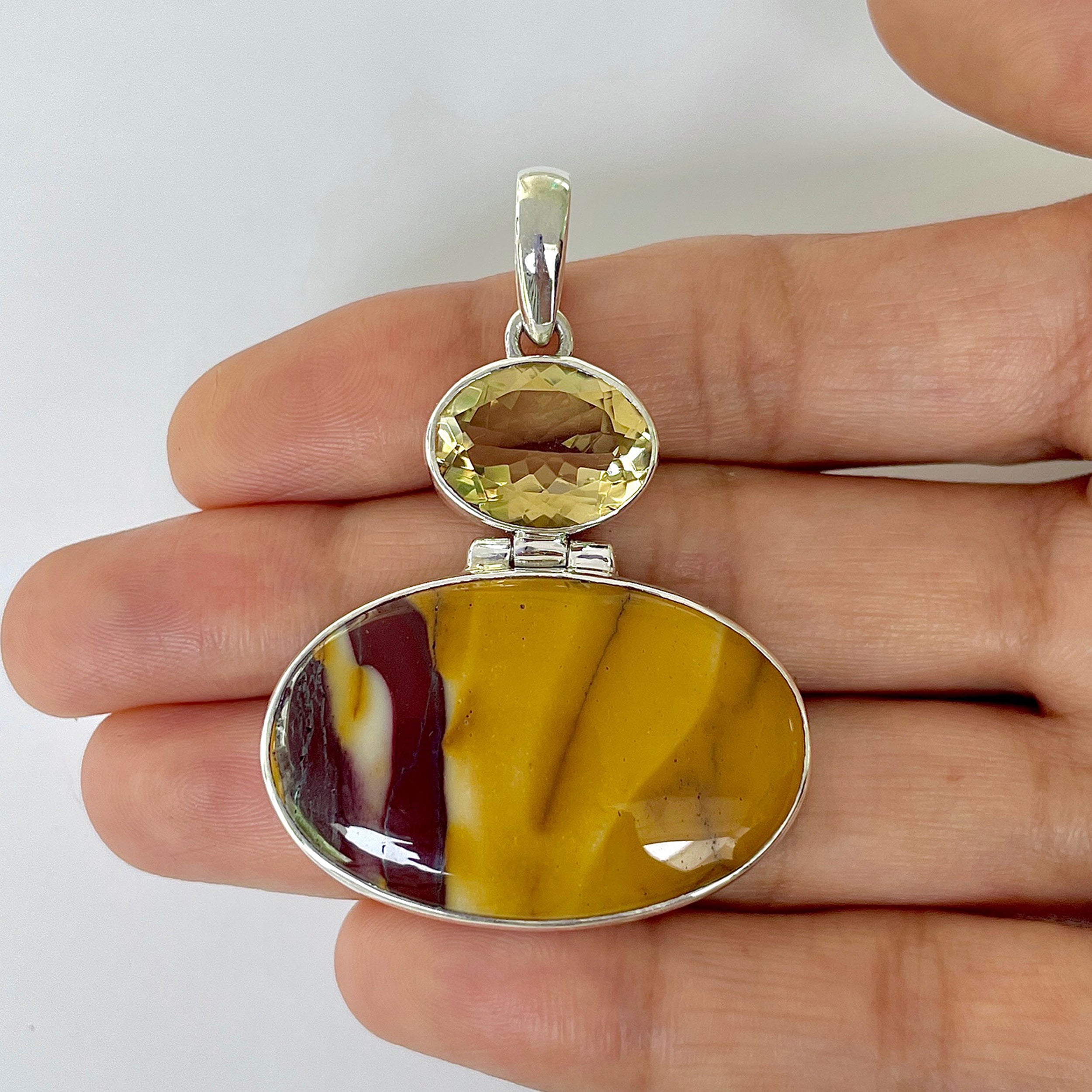 Mookaite Pendant-(MOK-1-15)