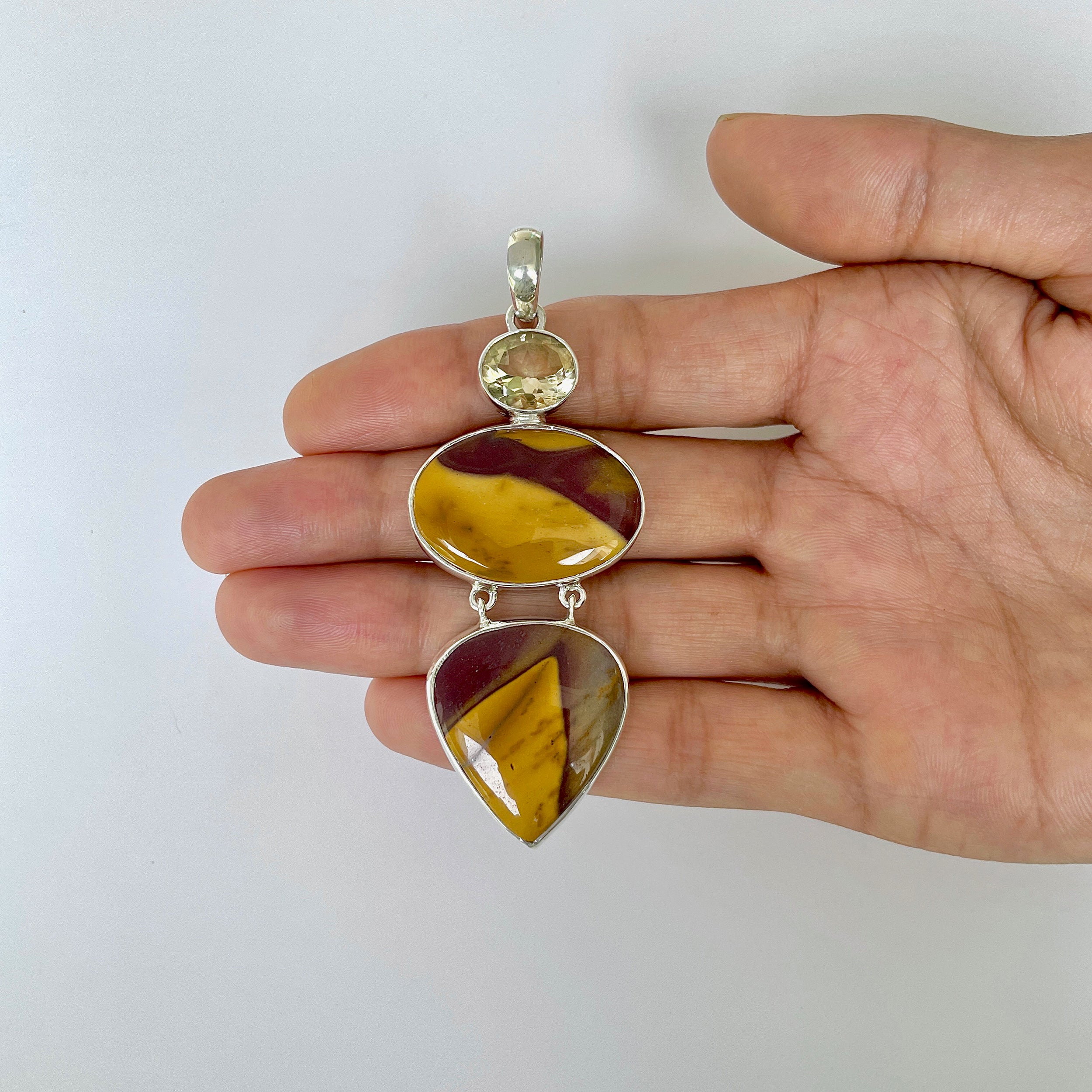 Mookaite Pendant-(MOK-1-17)
