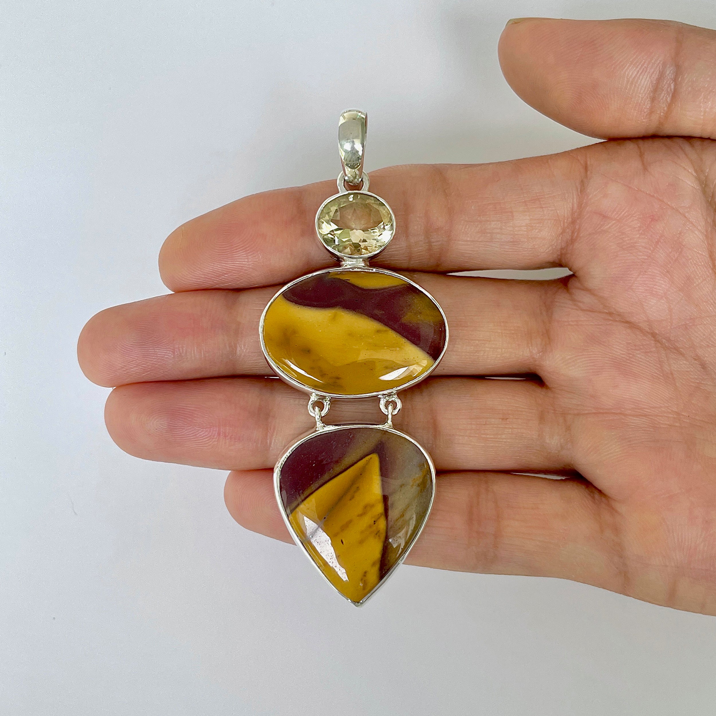 Mookaite Pendant-(MOK-1-17)