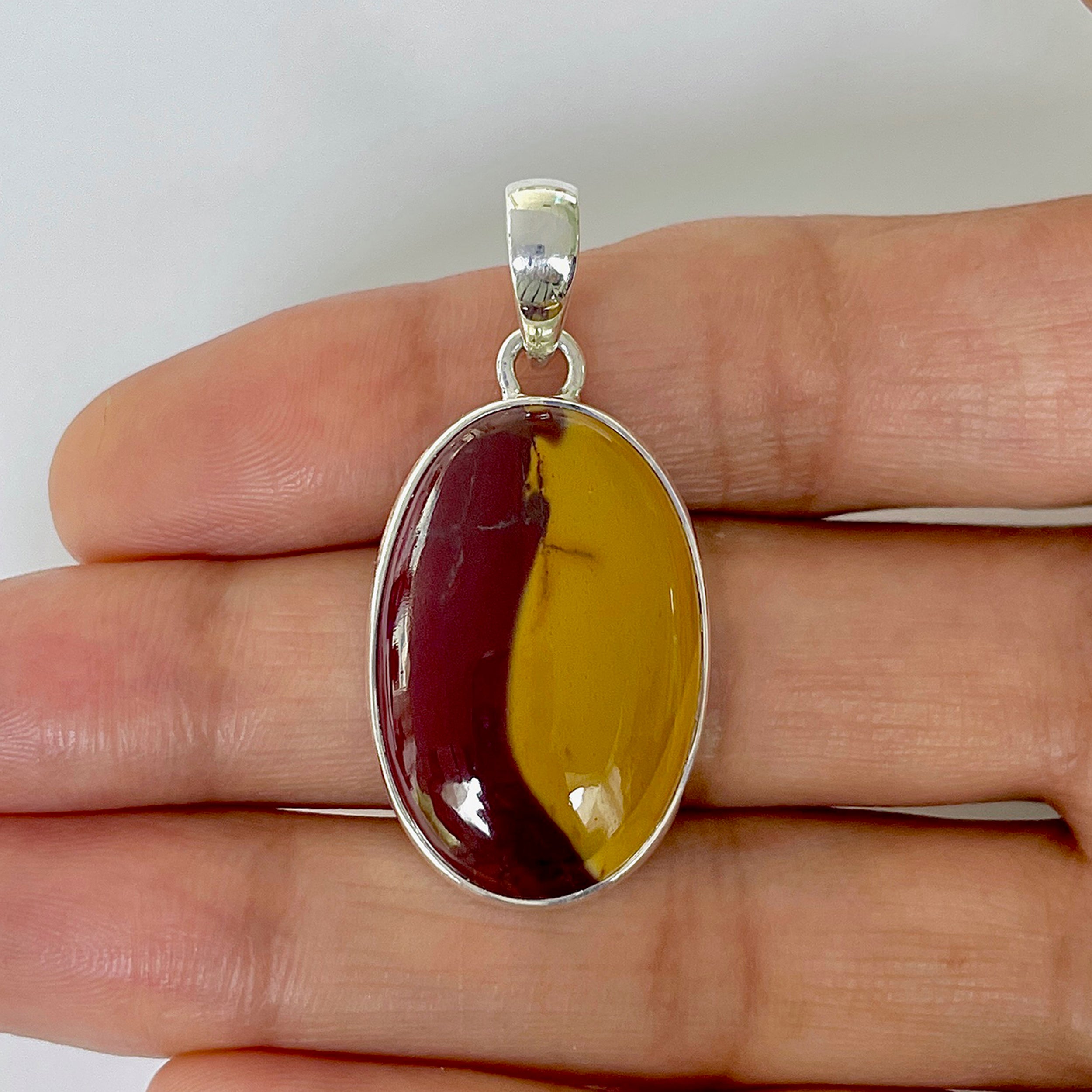 Mookaite Pendant-(MOK-1-21)