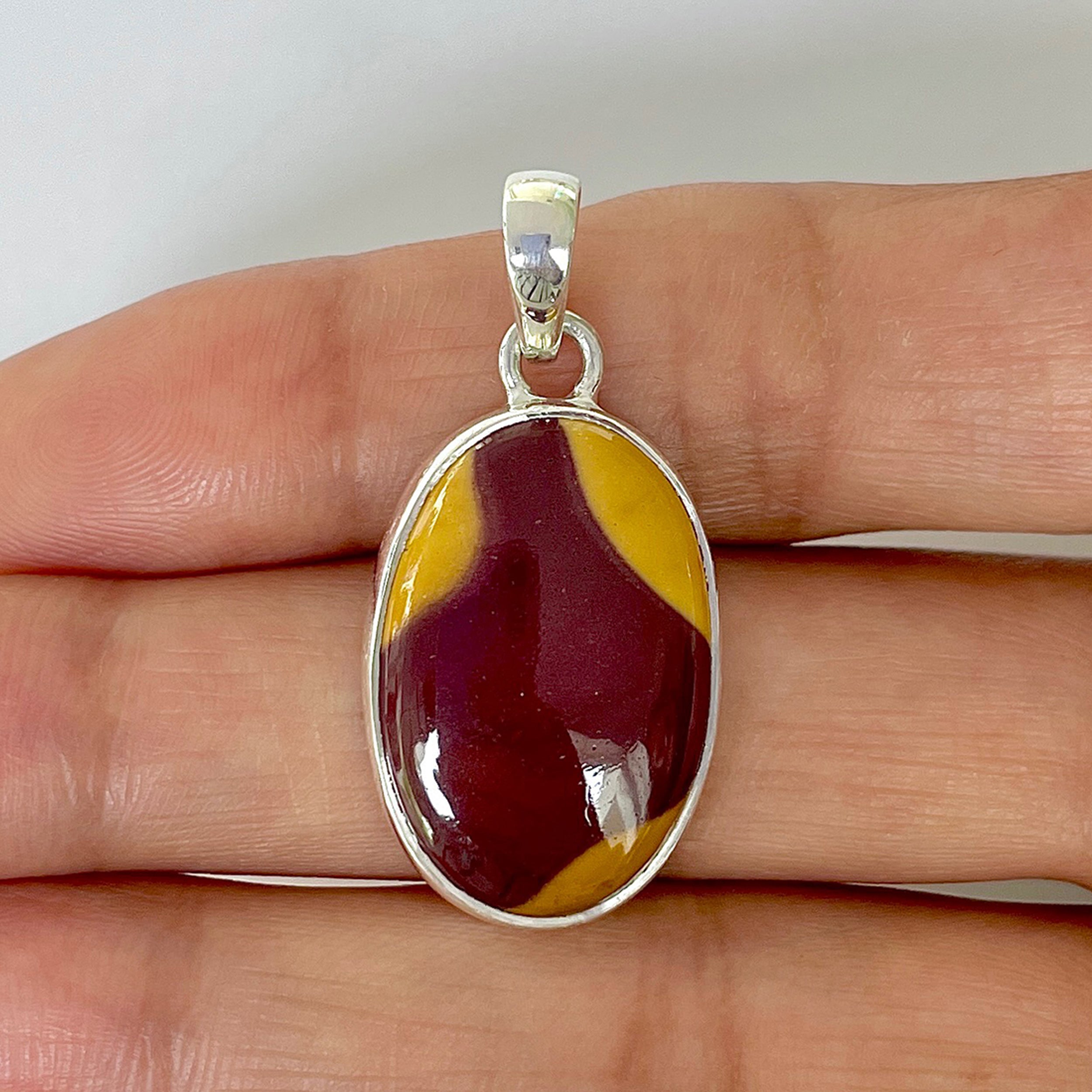 Mookaite Pendant-(MOK-1-22)