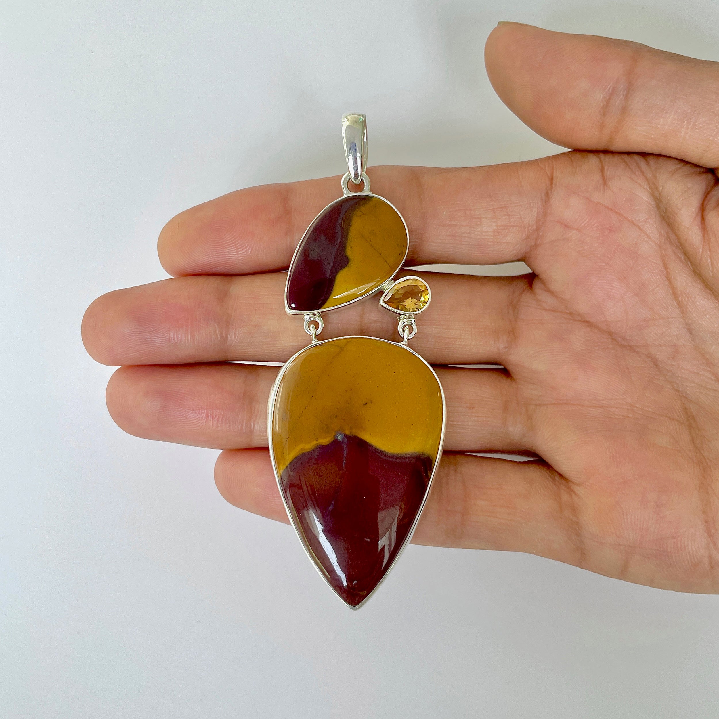 Mookaite Pendant-(MOK-1-7)