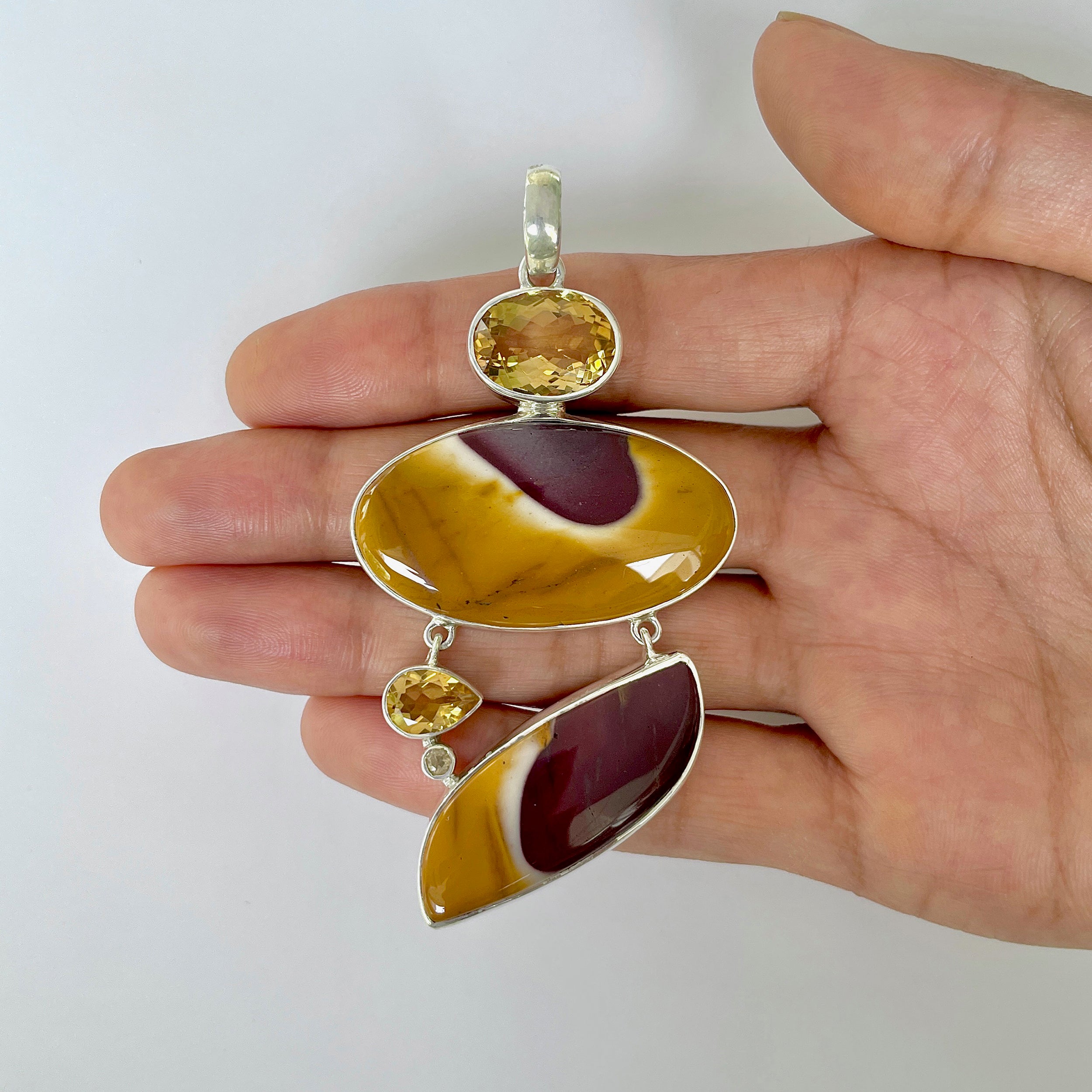 Mookaite Pendant-(MOK-1-9)