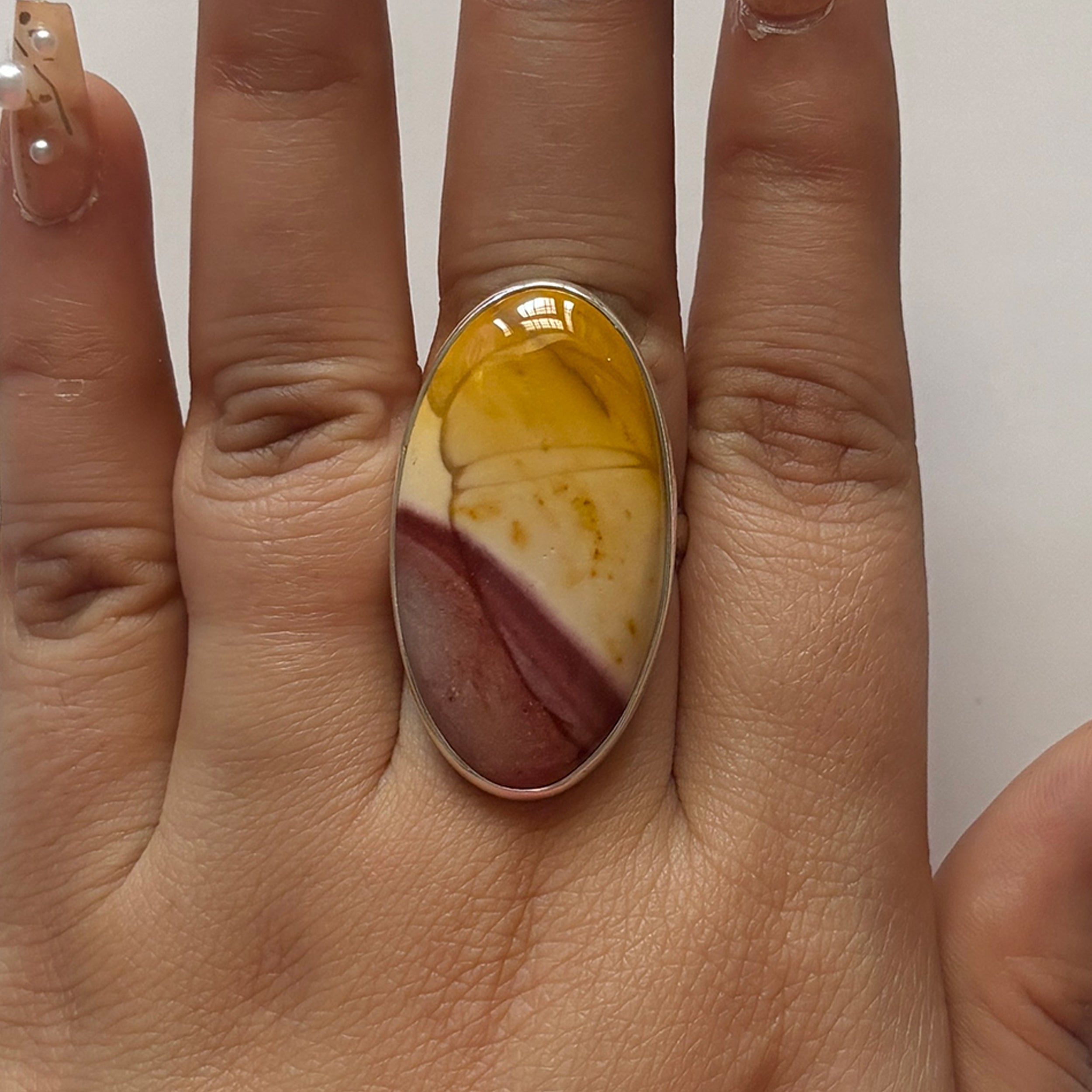 Mookaite Ring-(MOK-2-25)