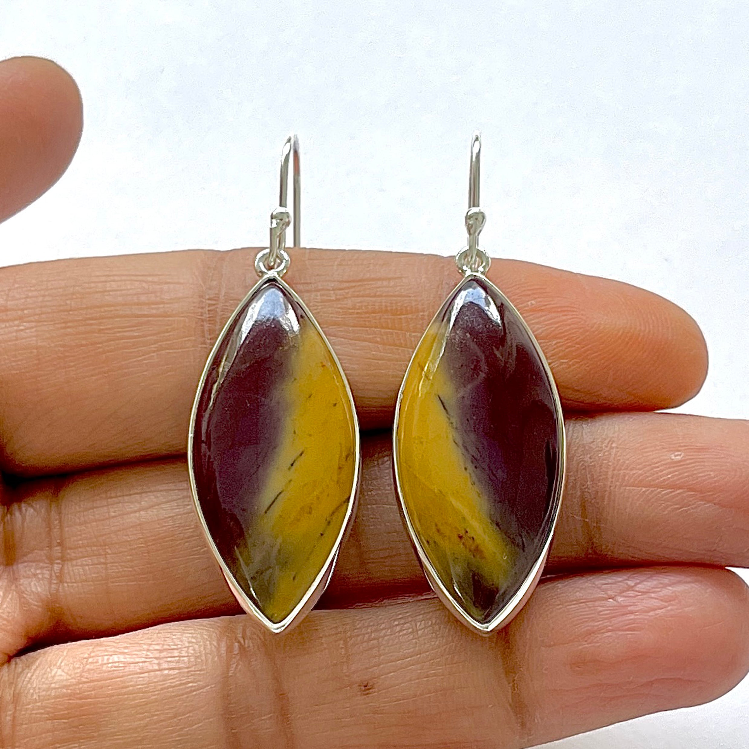 Mookaite Earring-(MOK-3-11)