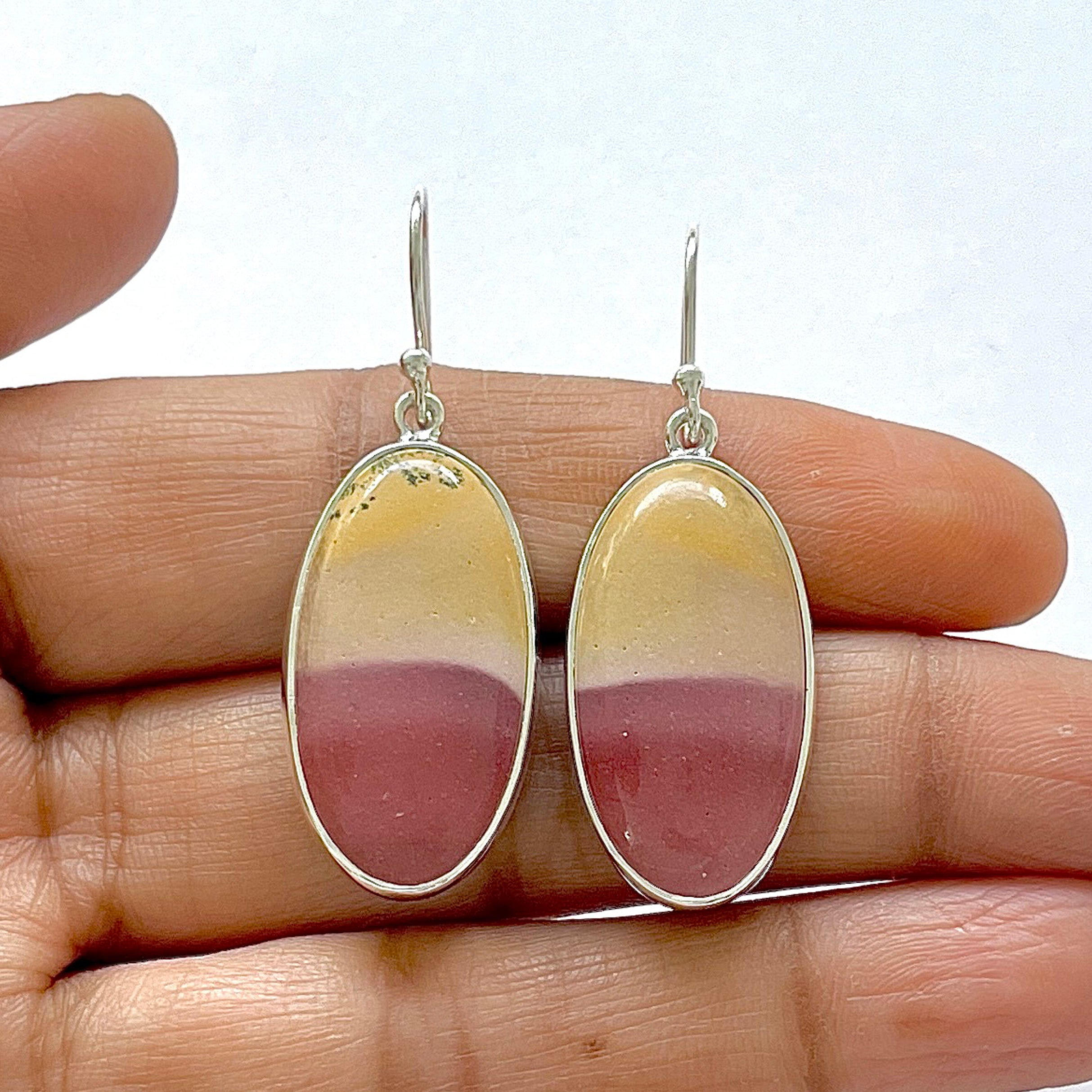 Mookaite Earring-(MOK-3-13)