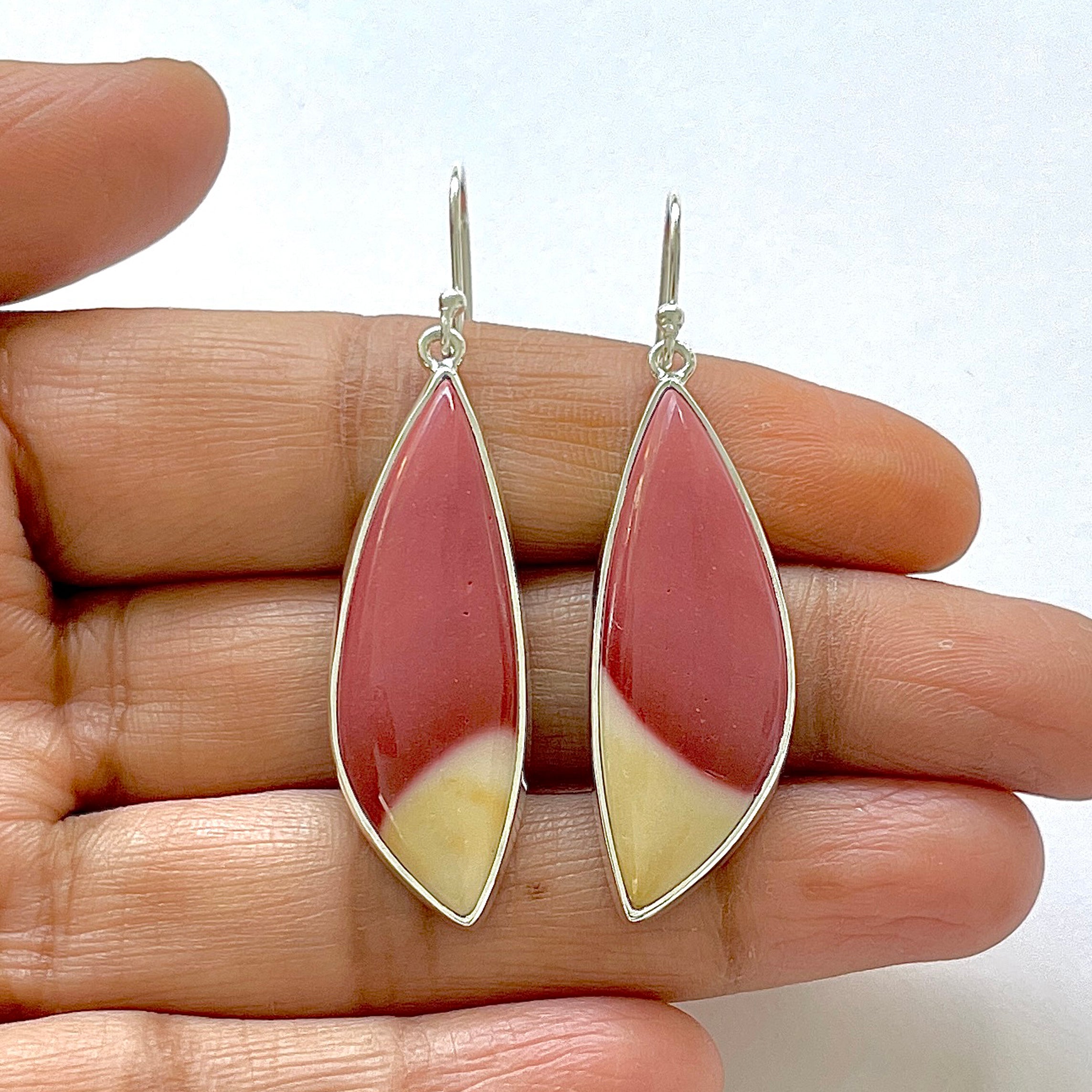 Mookaite Earring-(MOK-3-16)