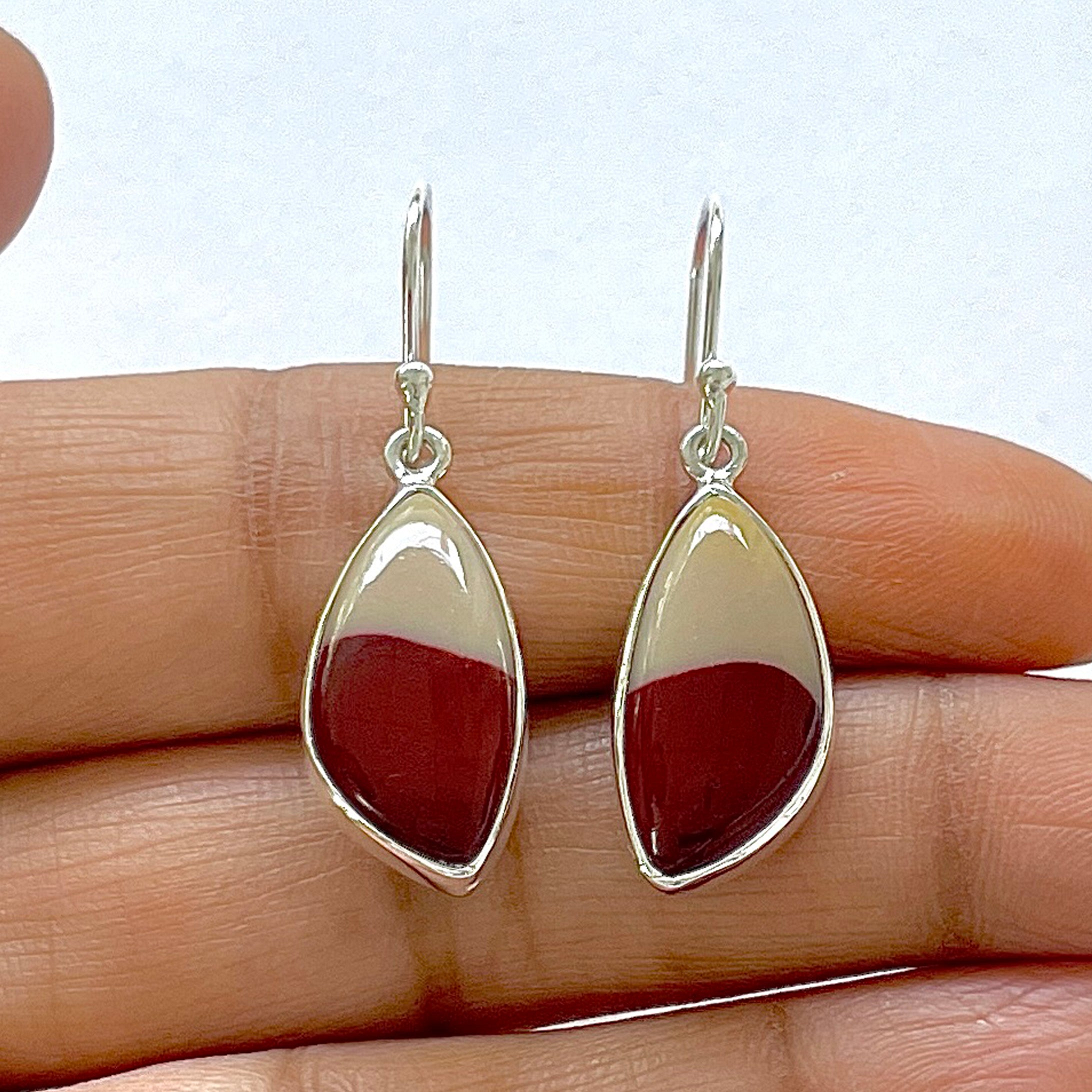 Mookaite Earring-(MOK-3-17)