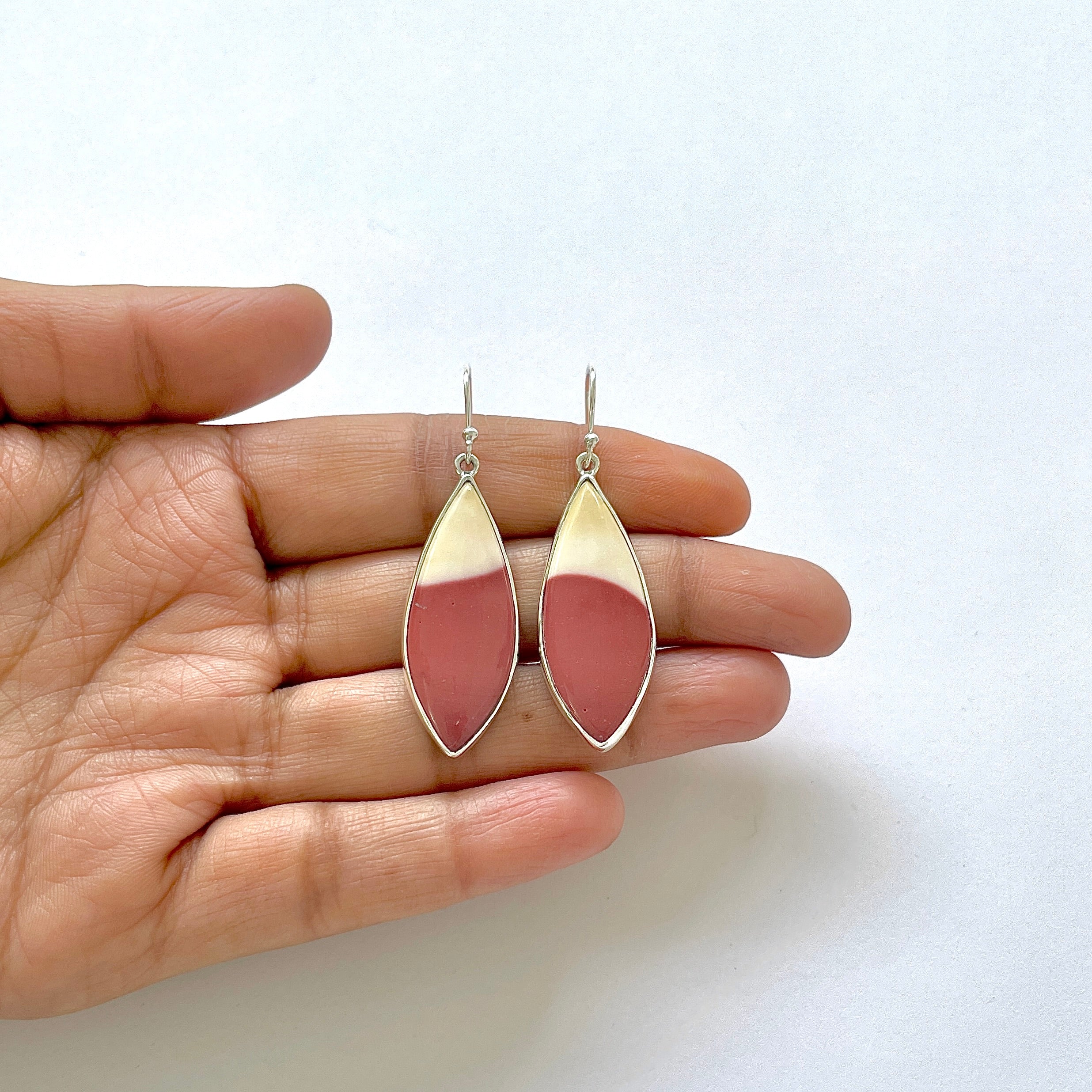 Mookaite Earring-(MOK-3-18)