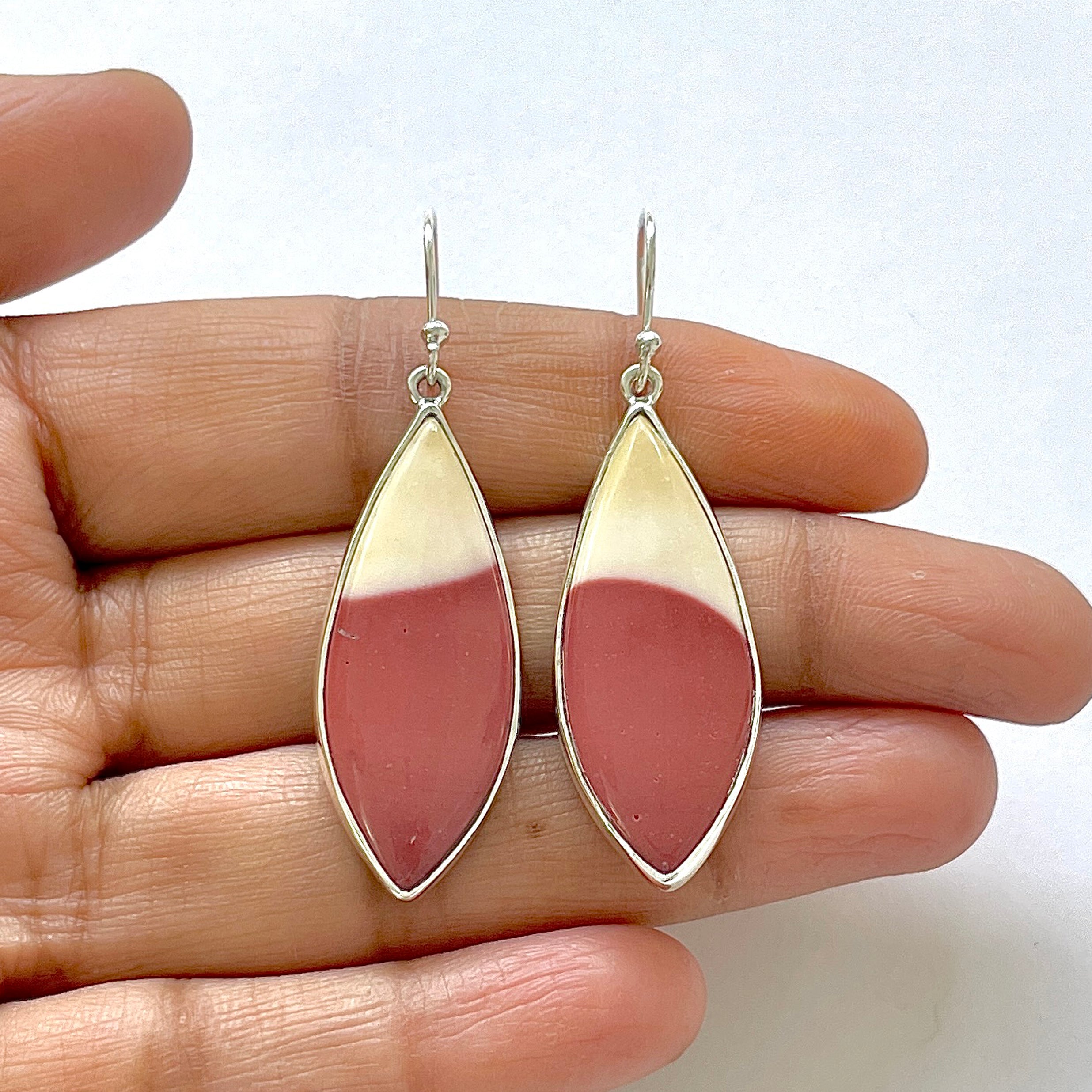 Mookaite Earring-(MOK-3-18)