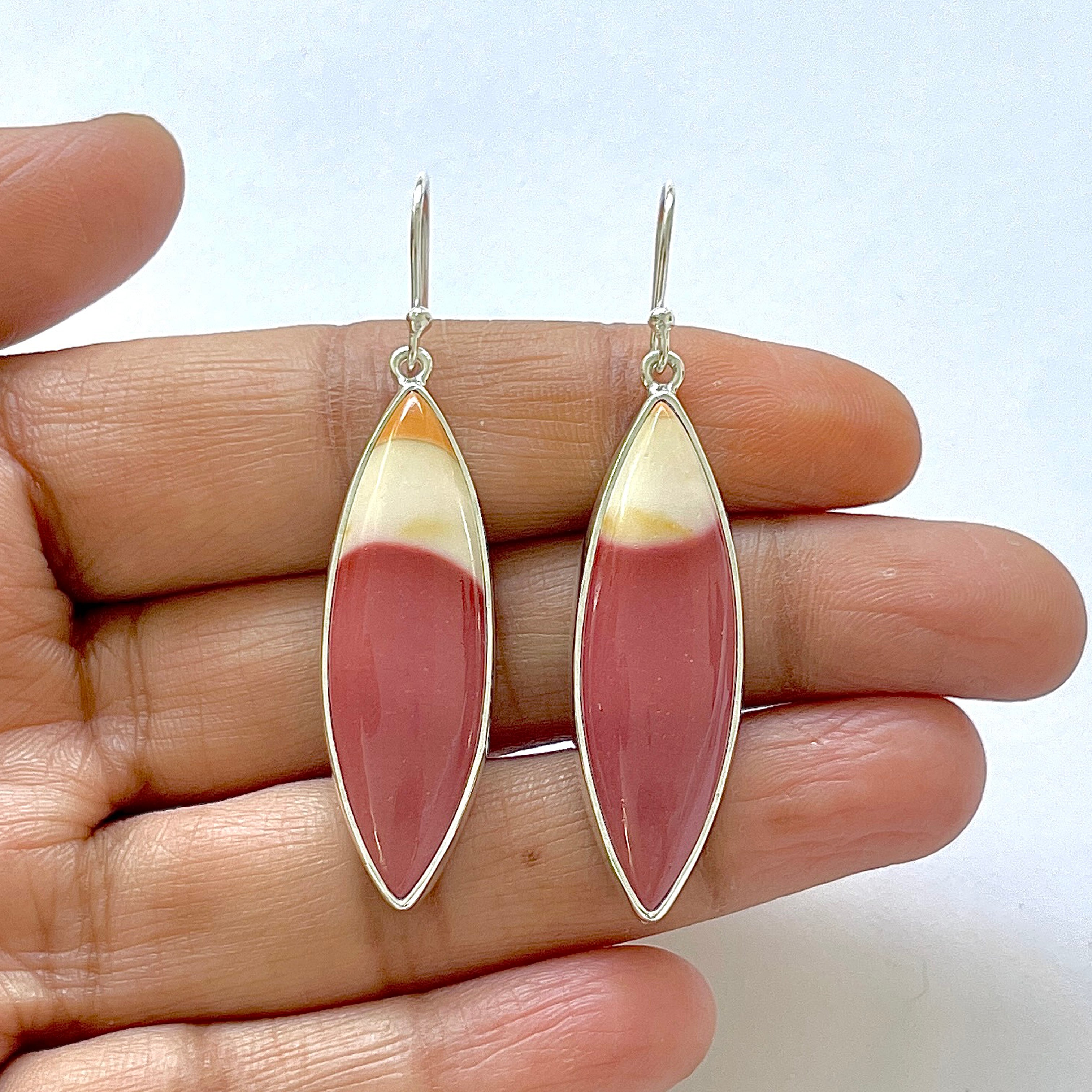 Mookaite Earring-(MOK-3-2)