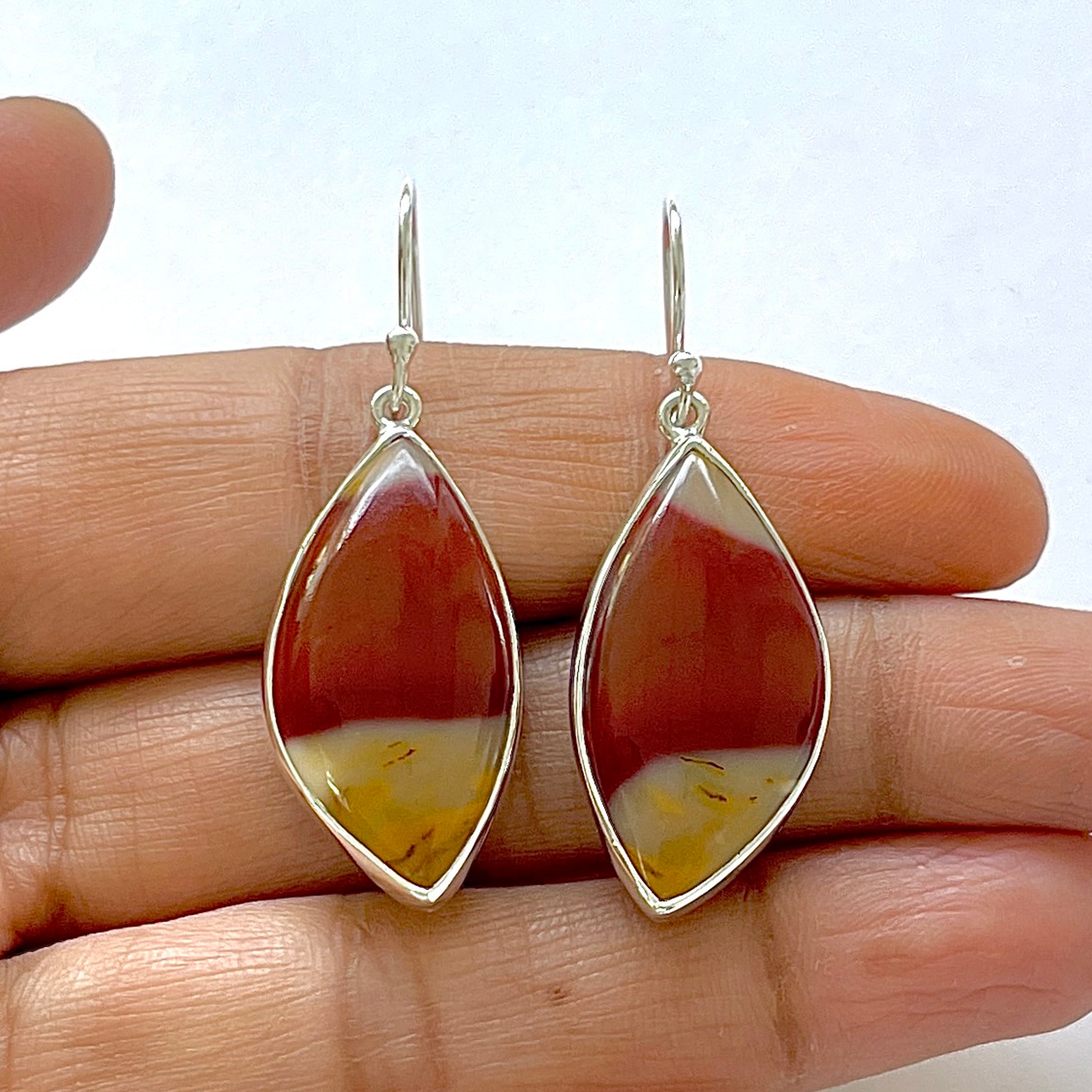 Mookaite Earring-(MOK-3-21)
