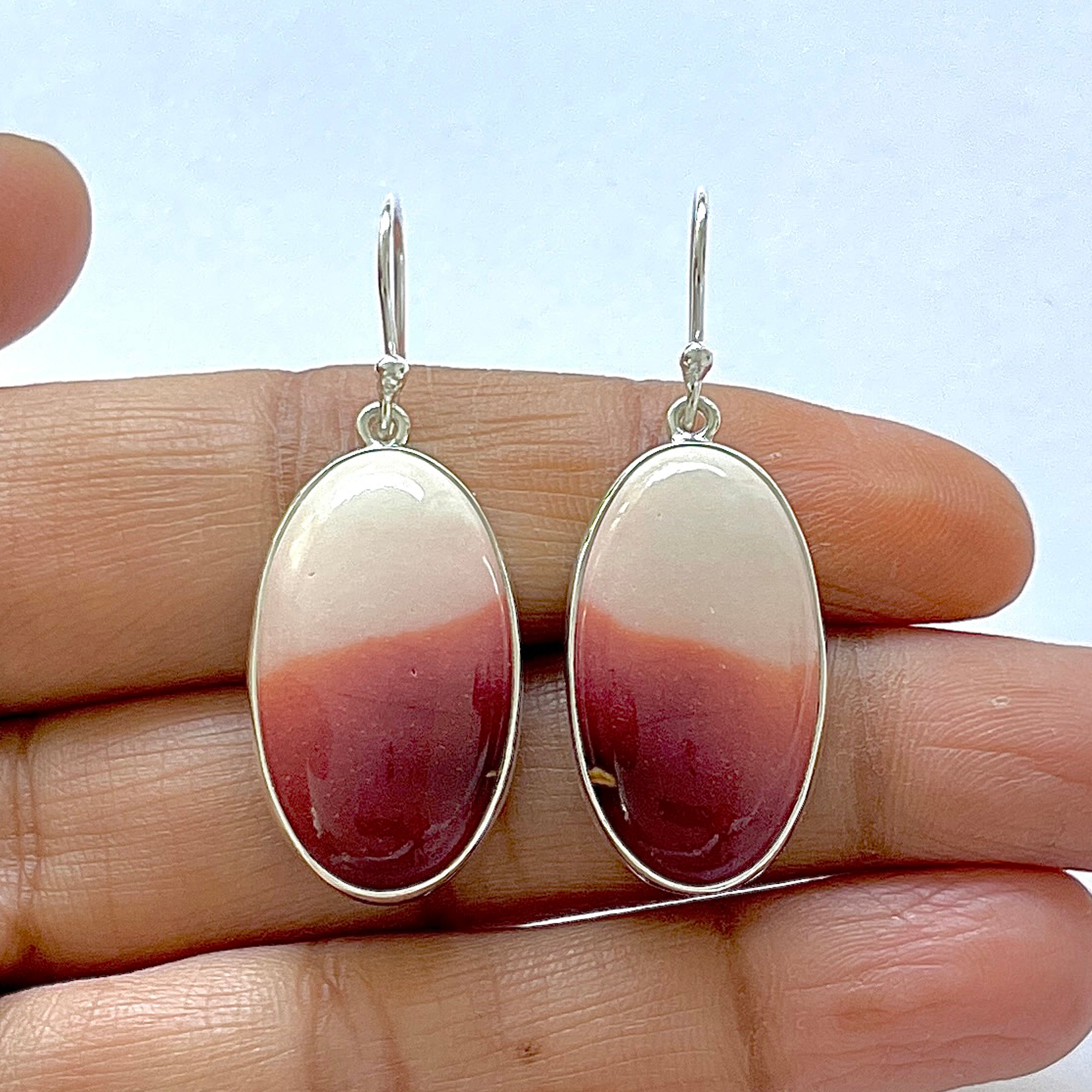 Mookaite Earring-(MOK-3-3)