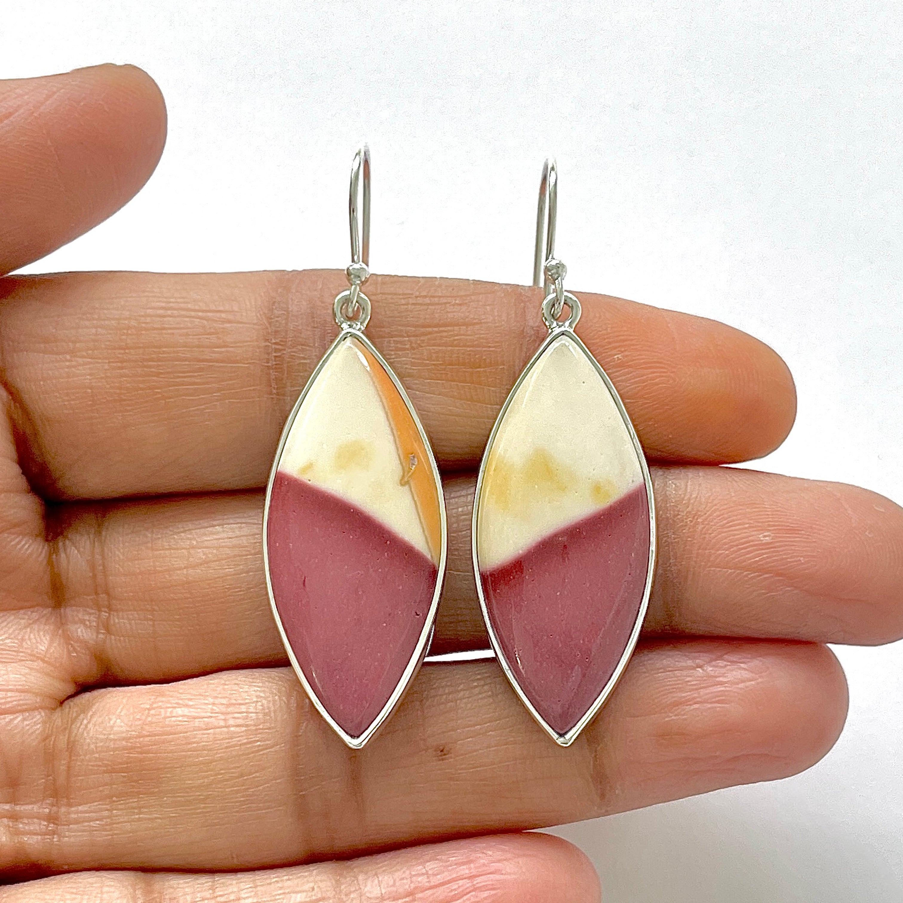 Mookaite Earring-(MOK-3-5)