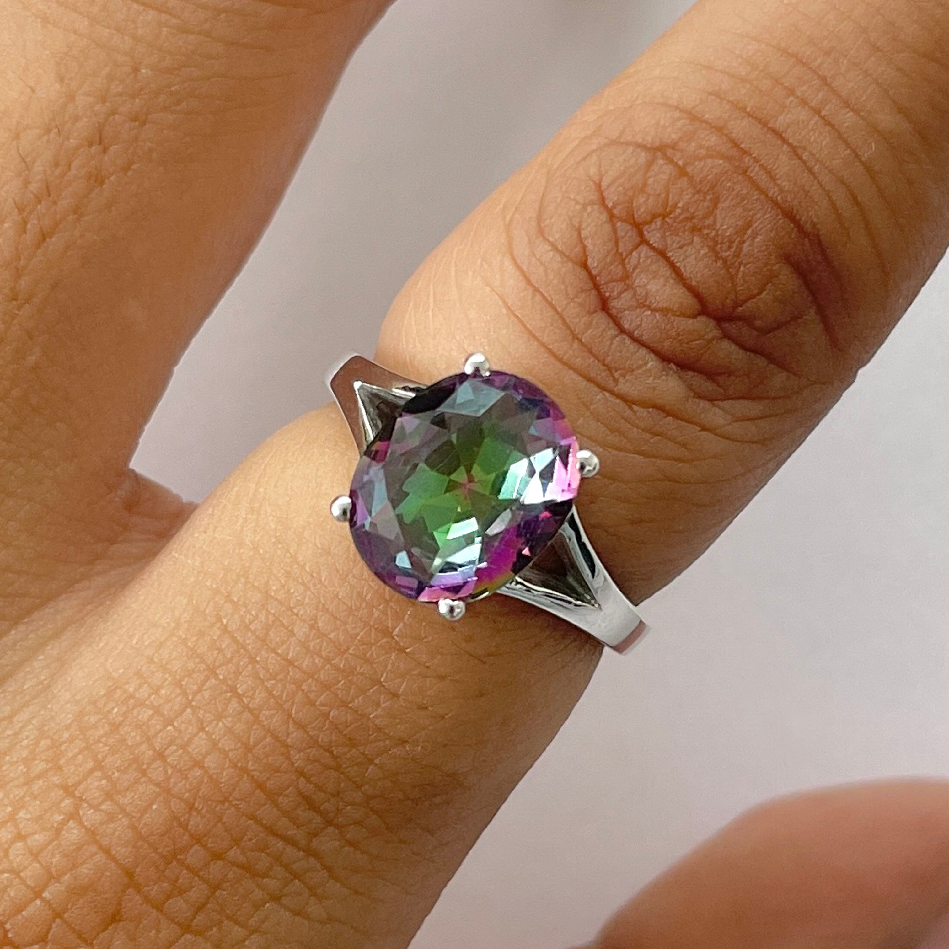 Mystic Topaz Ring-(MST-RDR-2120.)