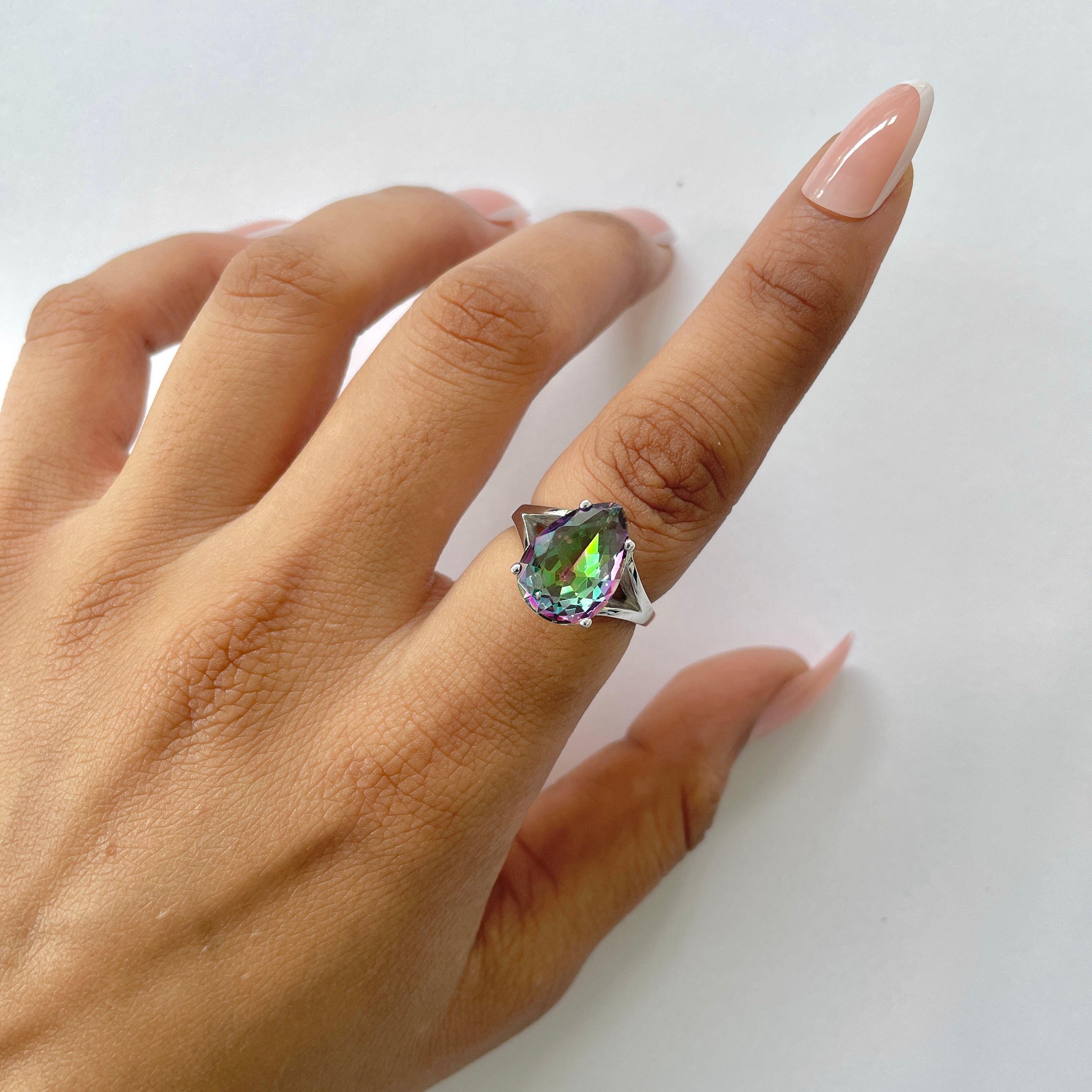 Mystic Topaz Ring-(MST-RDR-2124.)