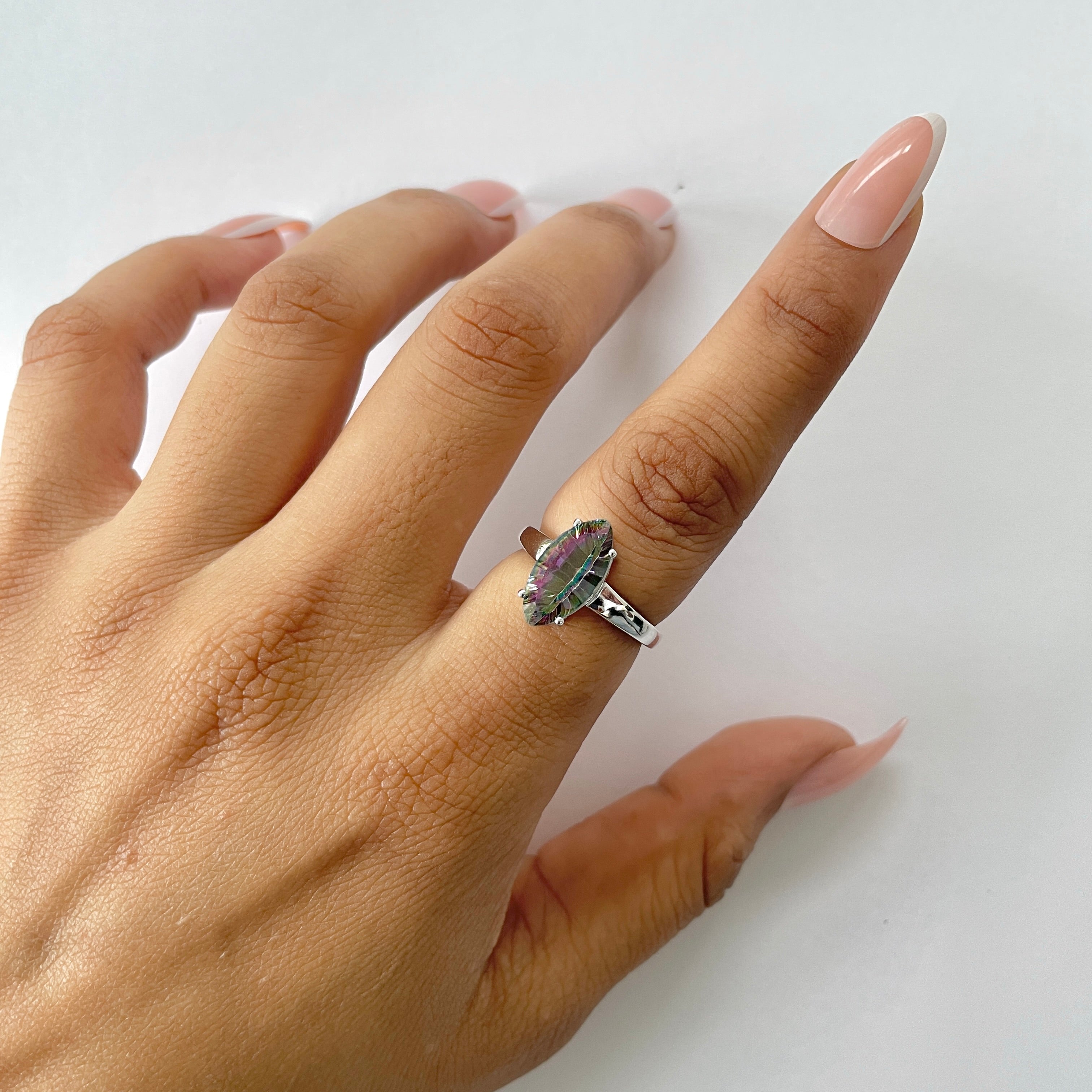 Mystic Topaz Ring-(MST-RDR-2355.)