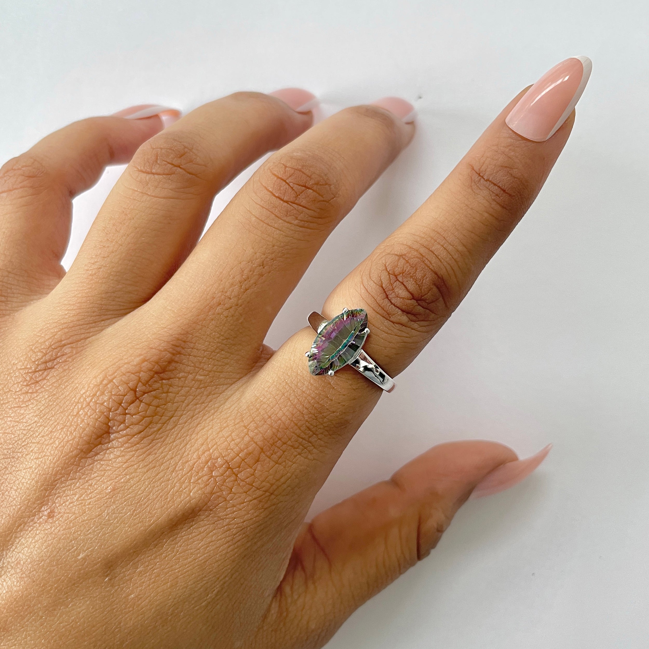 Mystic Topaz Ring-(MST-RDR-2355.)