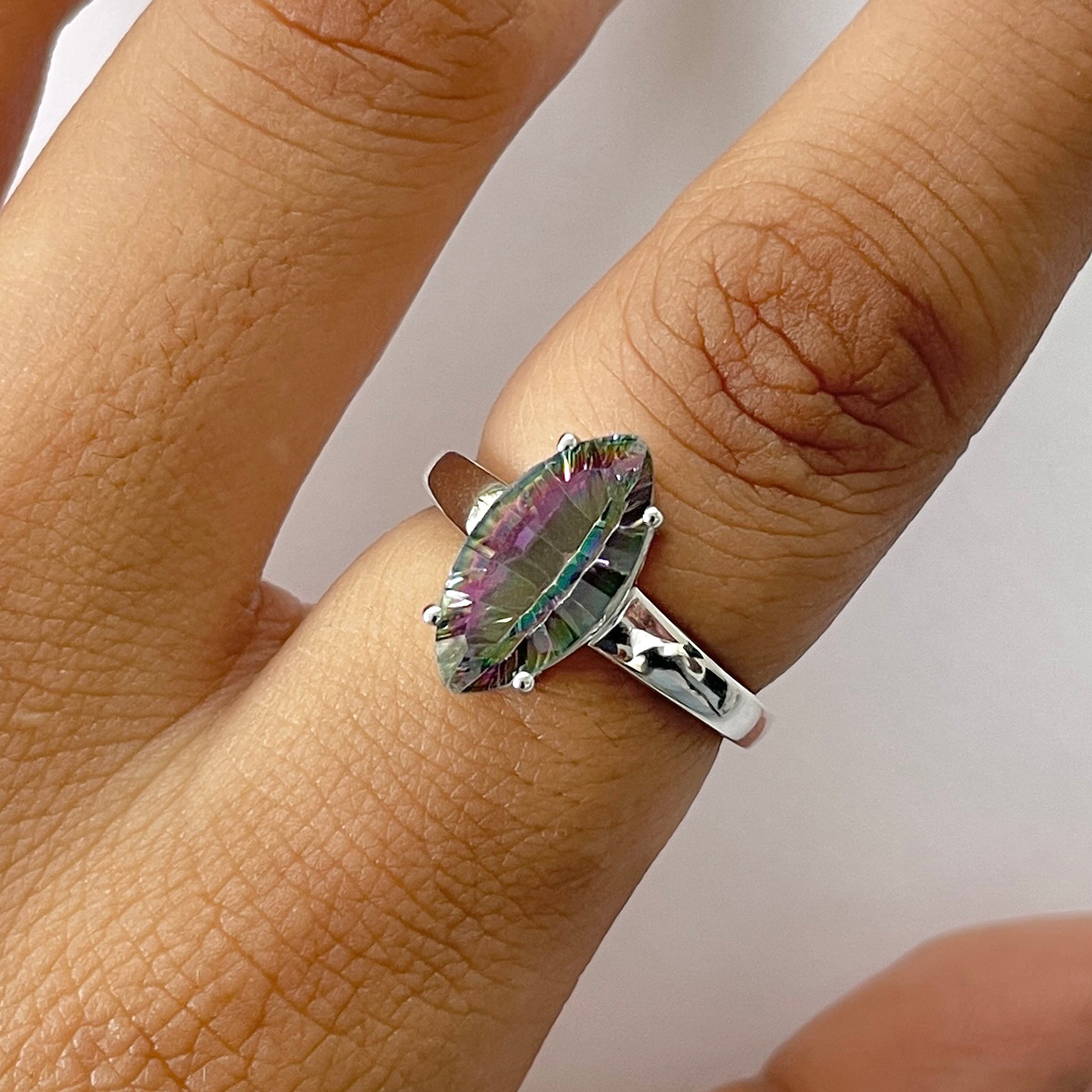 Mystic Topaz Ring-(MST-RDR-2355.)