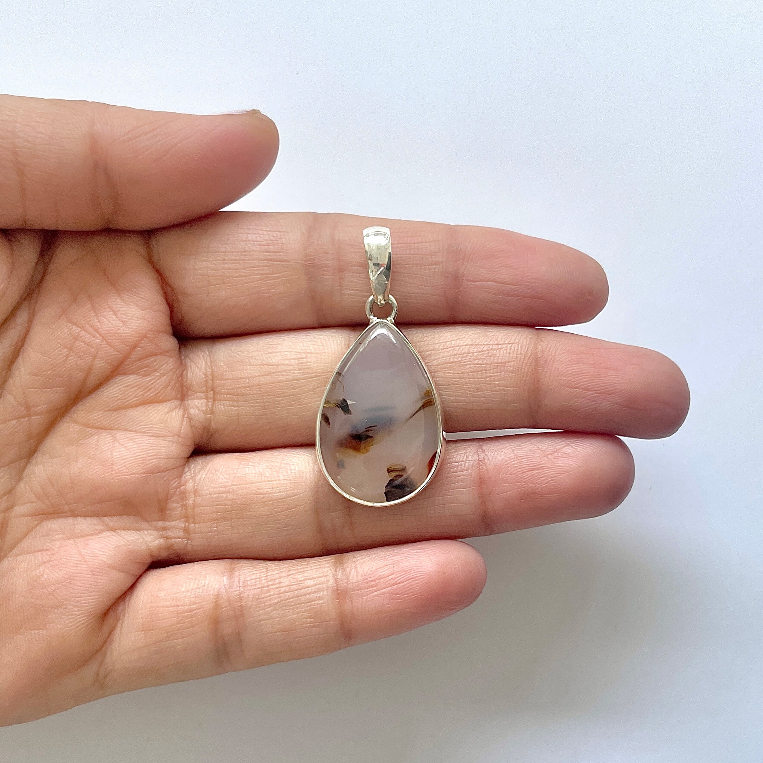 Montana Agate Pendant-(MTA-1-15)