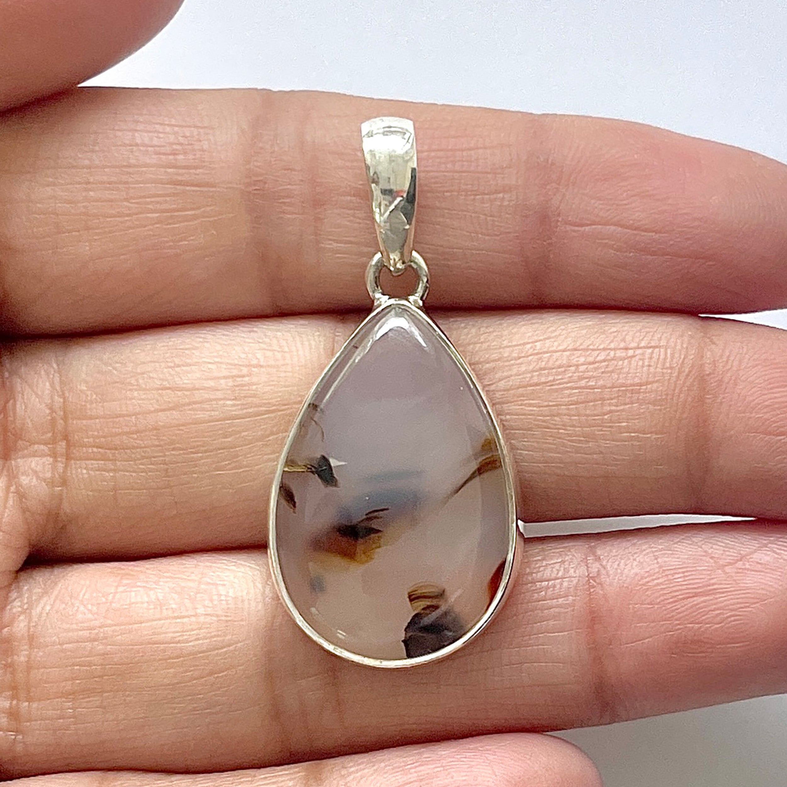Montana Agate Pendant-(MTA-1-15)