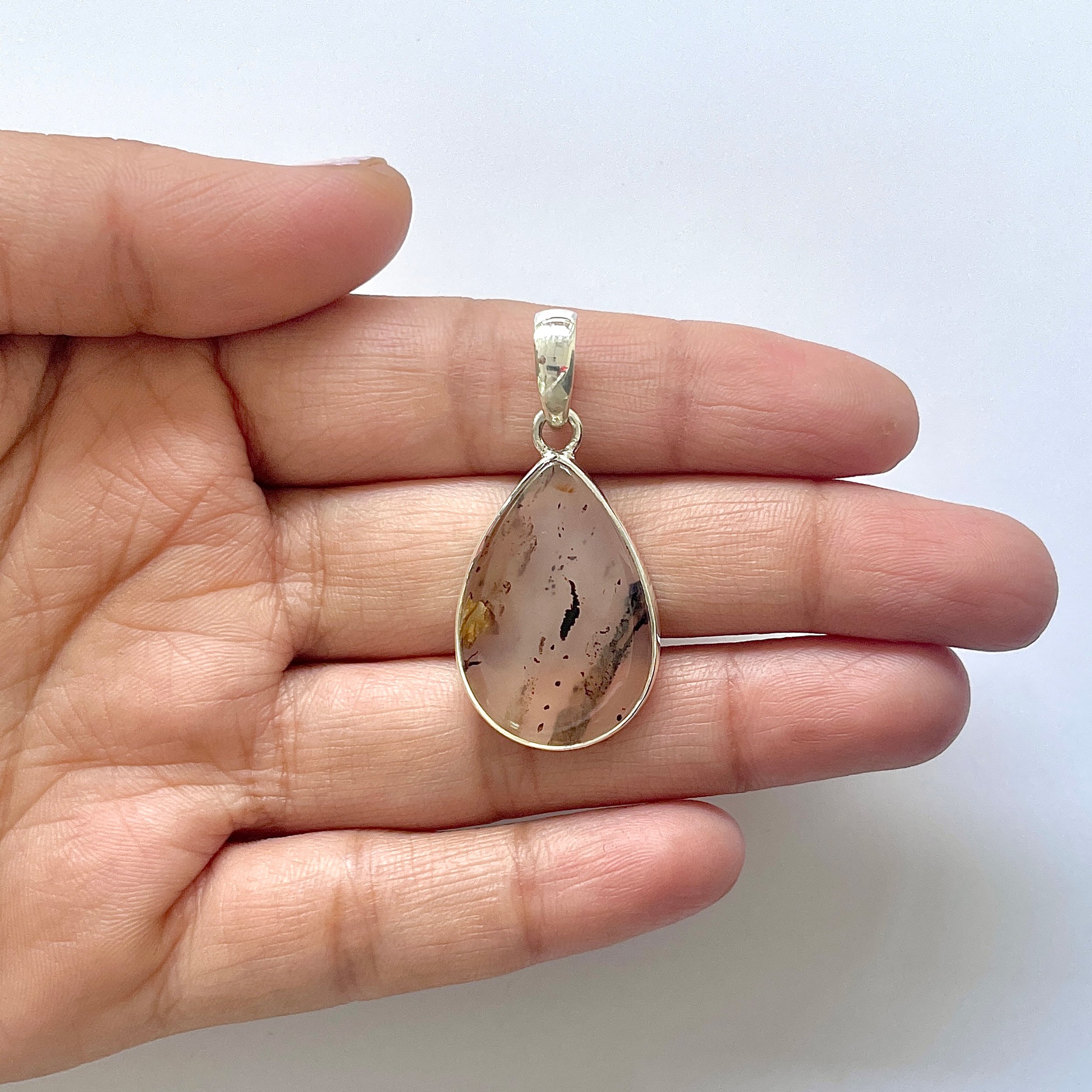 Montana Agate Pendant-(MTA-1-24)