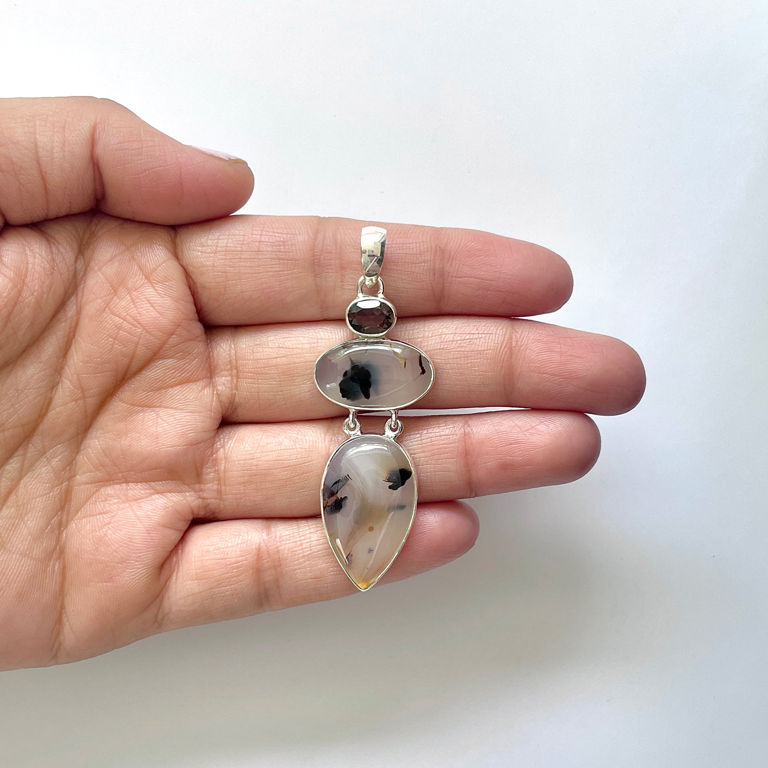 Montana Agate Pendant-(MTA-1-29)