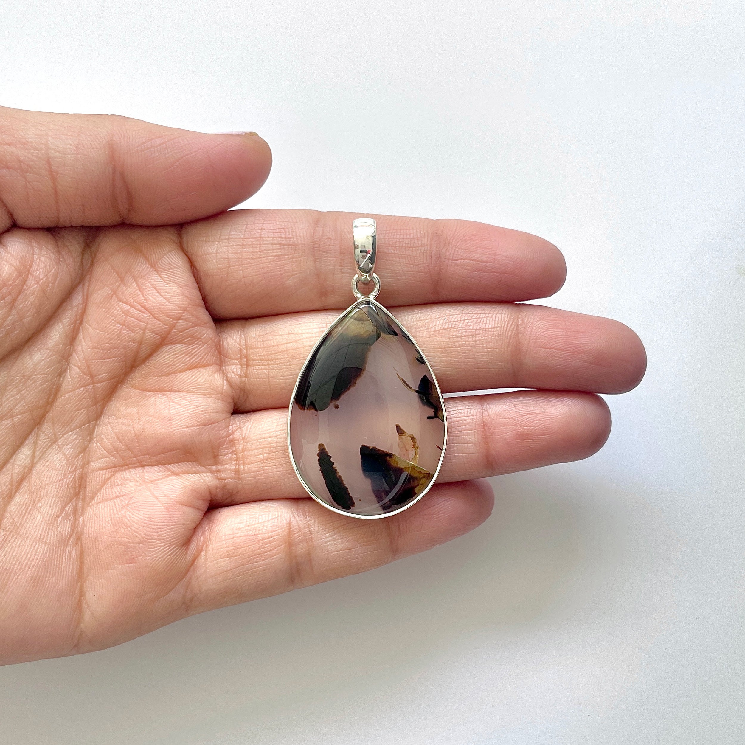 Montana Agate Pendant-(MTA-1-36)