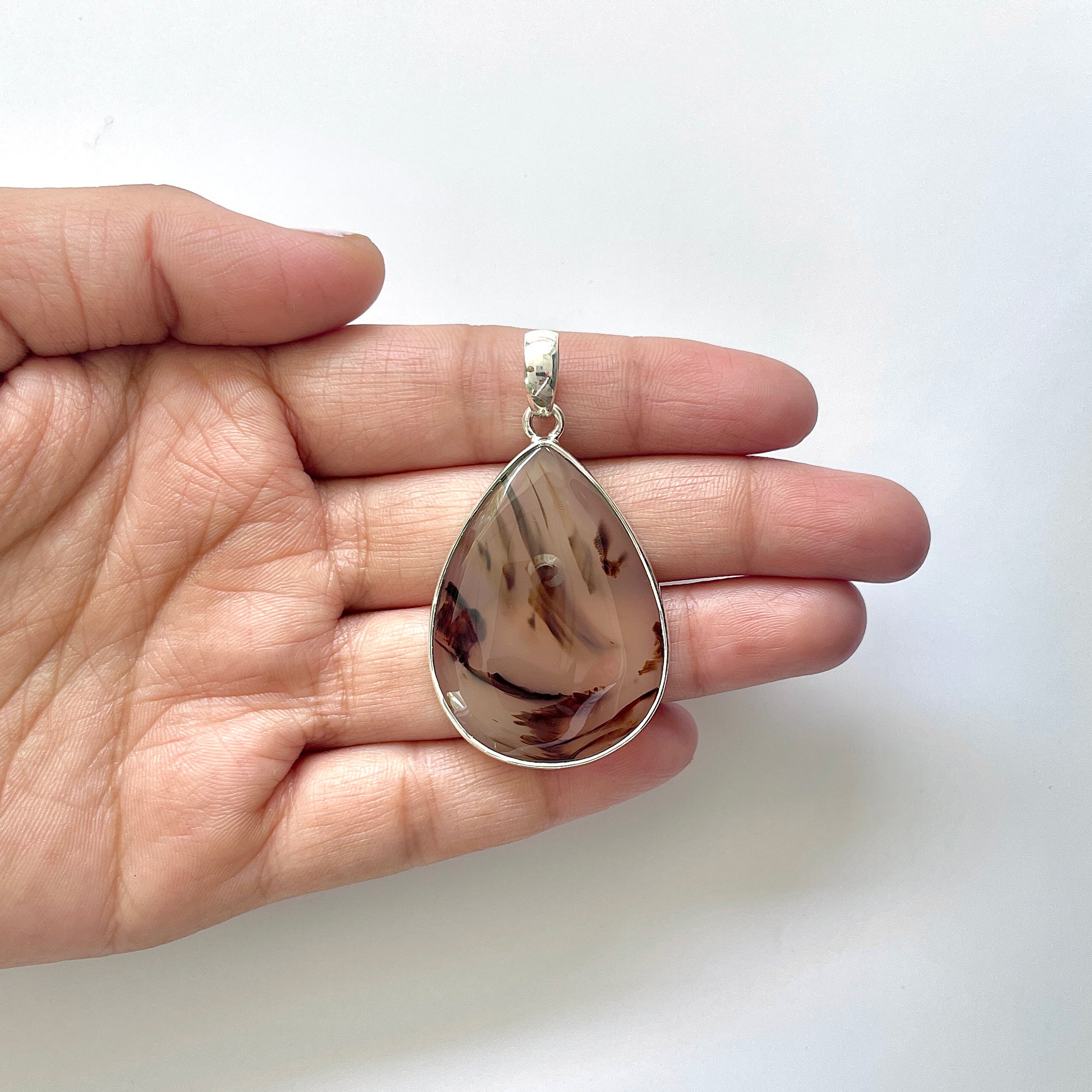 Montana Agate Pendant-(MTA-1-42)