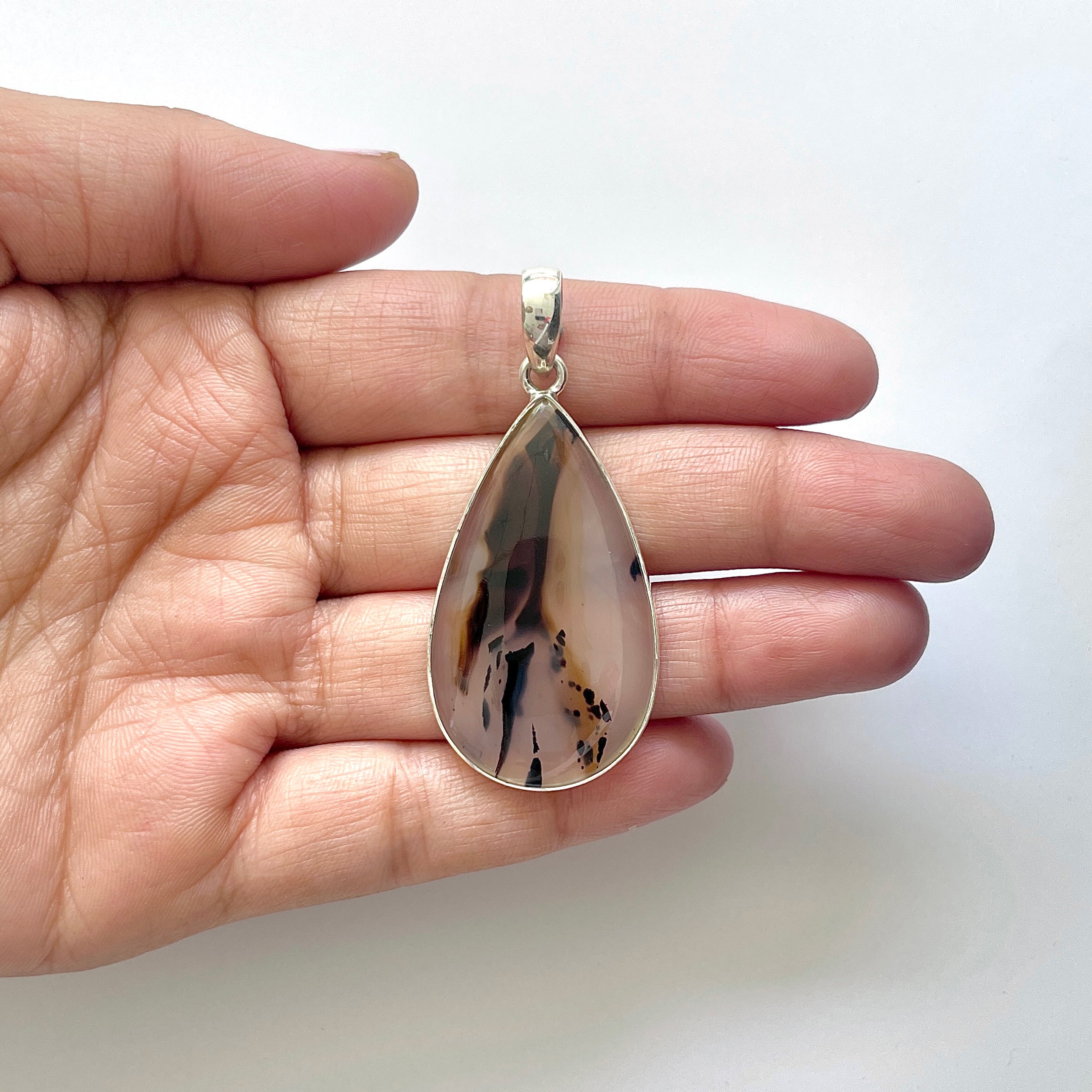 Montana Agate Pendant-(MTA-1-44)