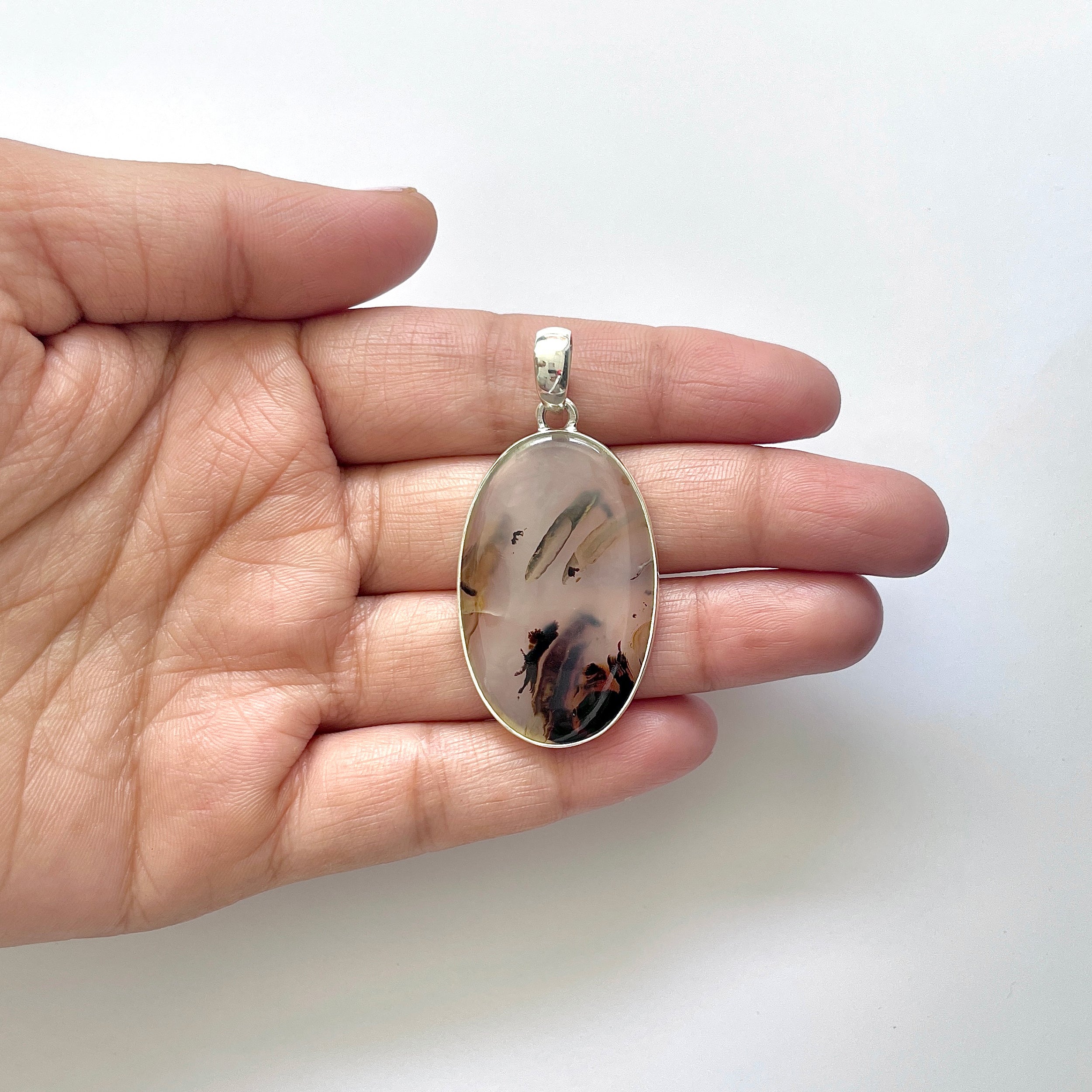 Montana Agate Pendant-(MTA-1-51)