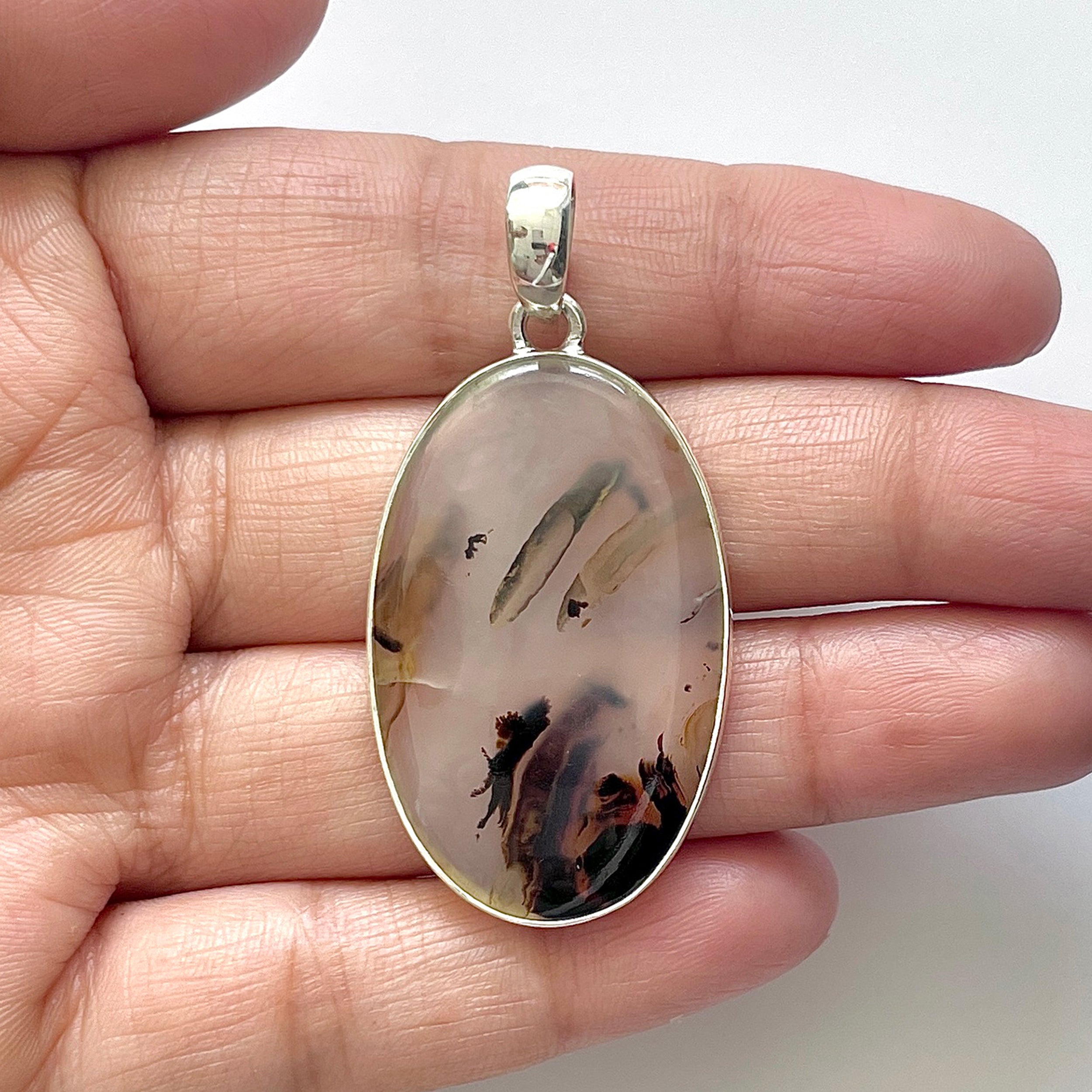 Montana Agate Pendant-(MTA-1-51)