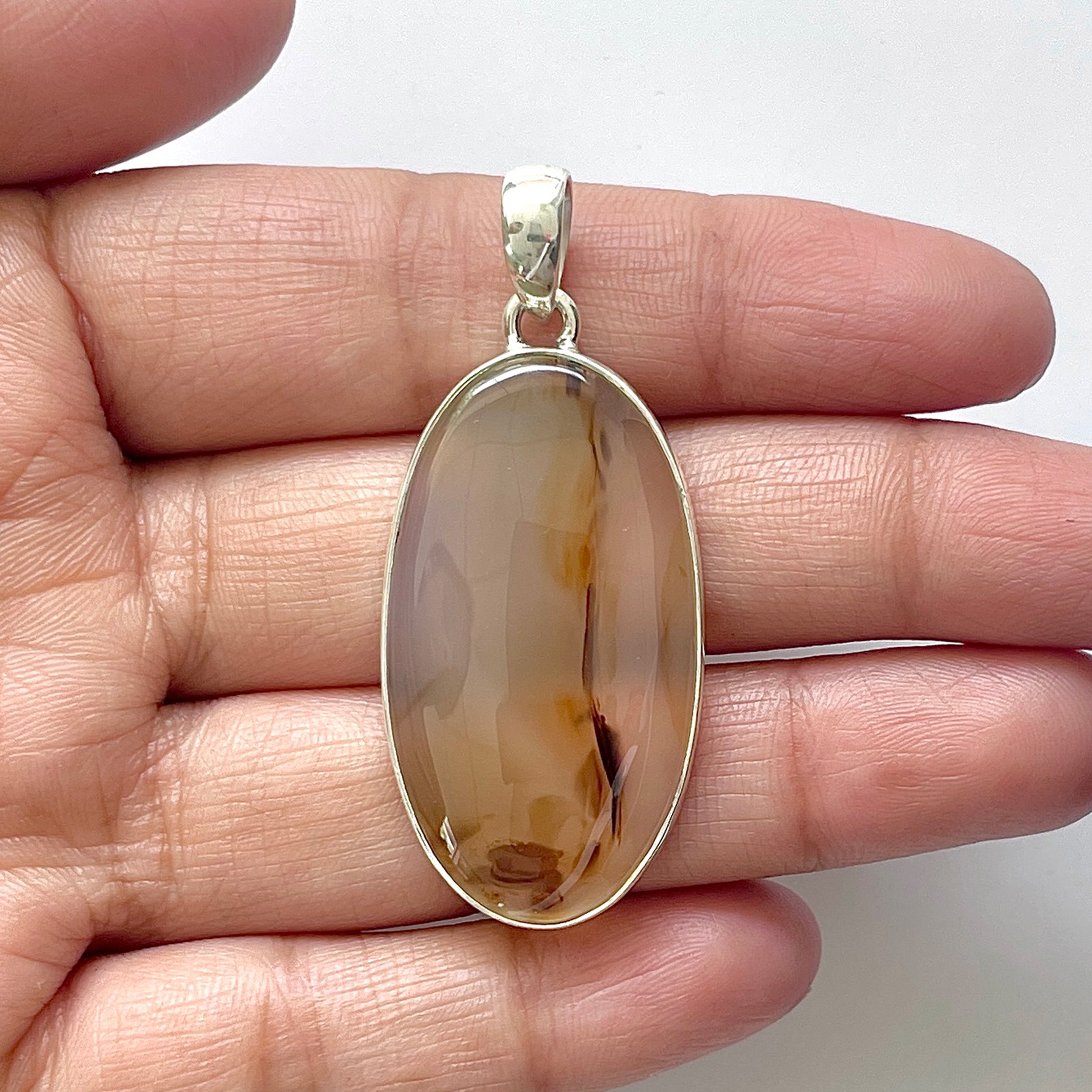Montana Agate Pendant-(MTA-1-58)