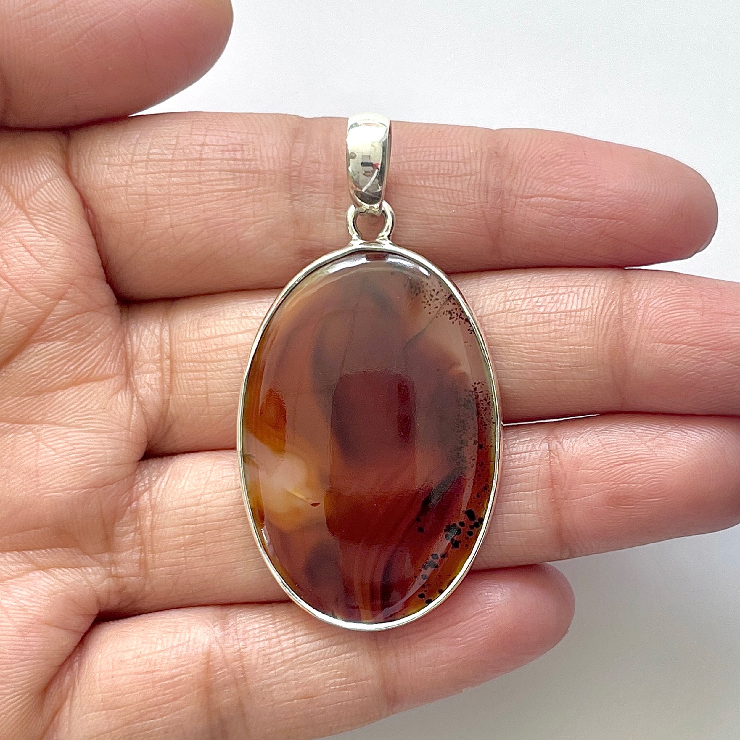 Montana Agate Pendant-(MTA-1-59)