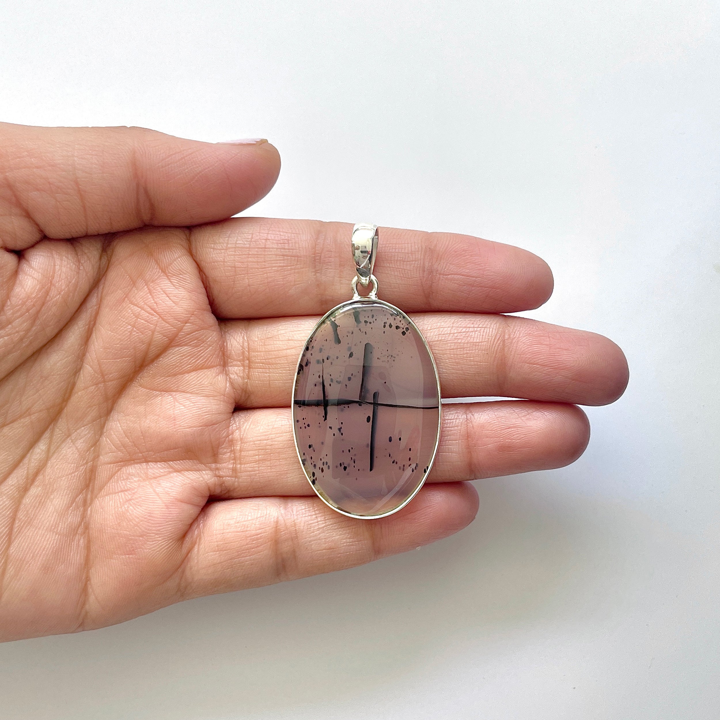 Montana Agate Pendant-(MTA-1-61)