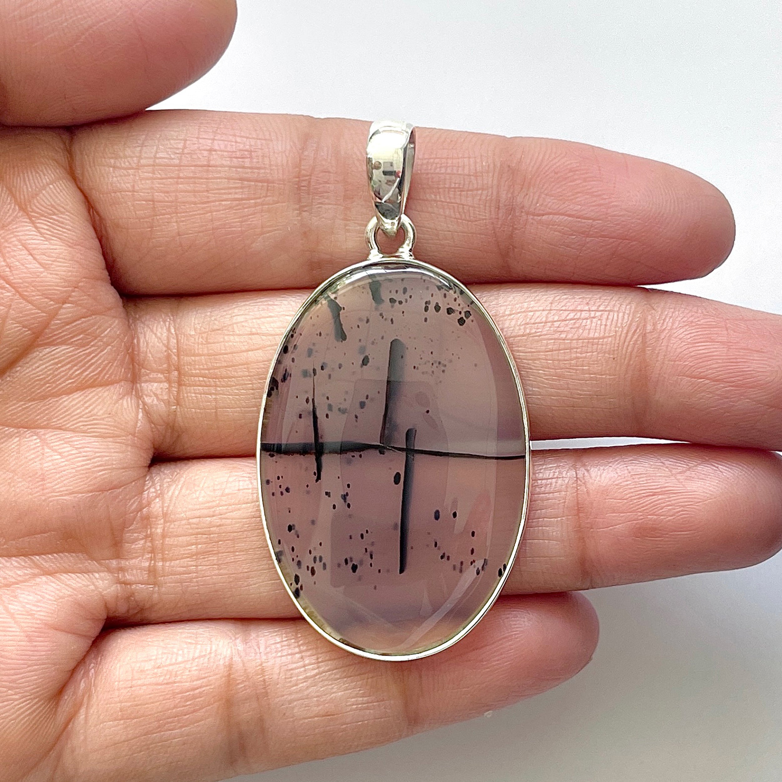 Montana Agate Pendant-(MTA-1-61)