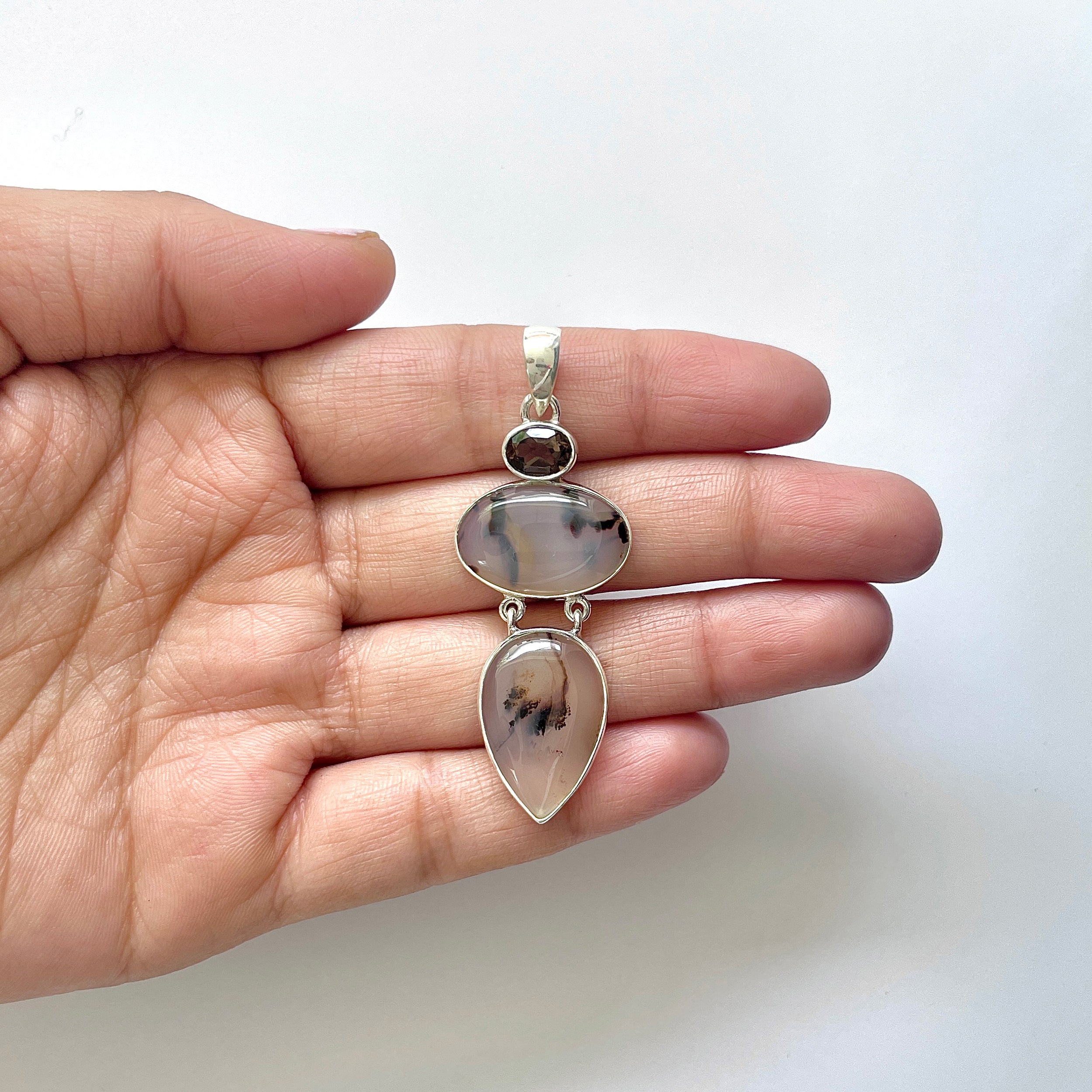 Montana Agate Pendant-(MTA-1-67)