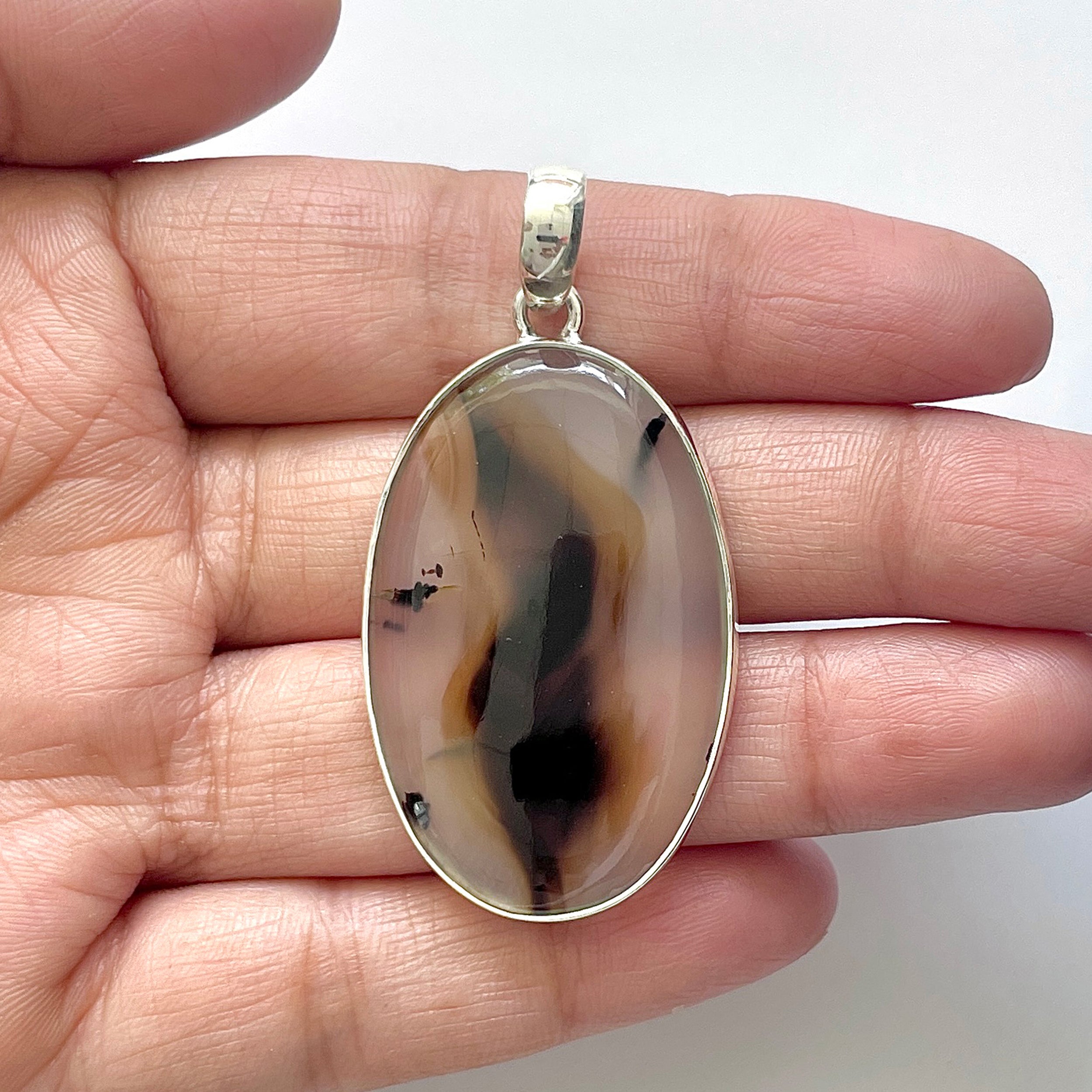 Montana Agate Pendant-(MTA-1-68)