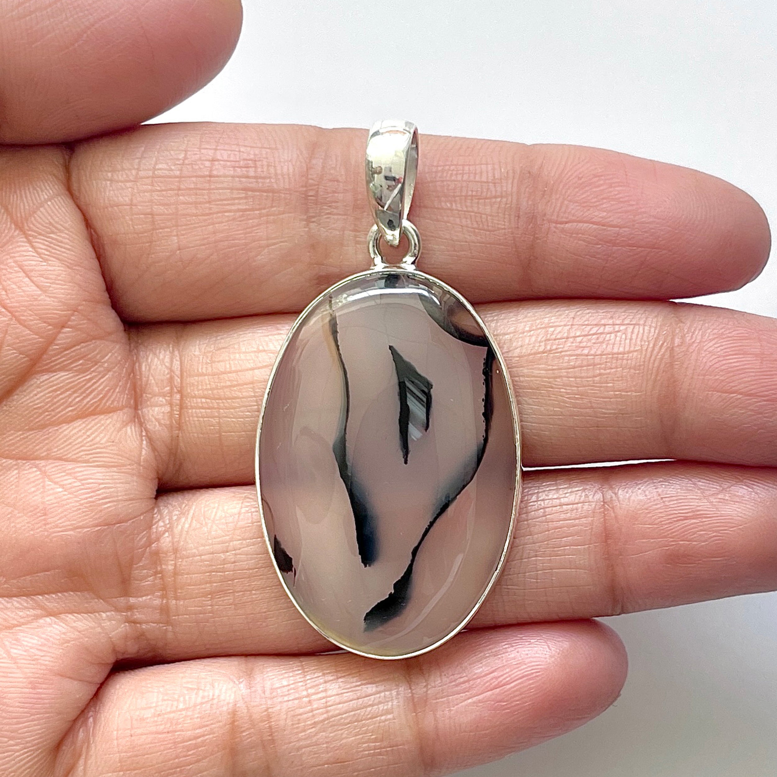 Montana Agate Pendant-(MTA-1-69)
