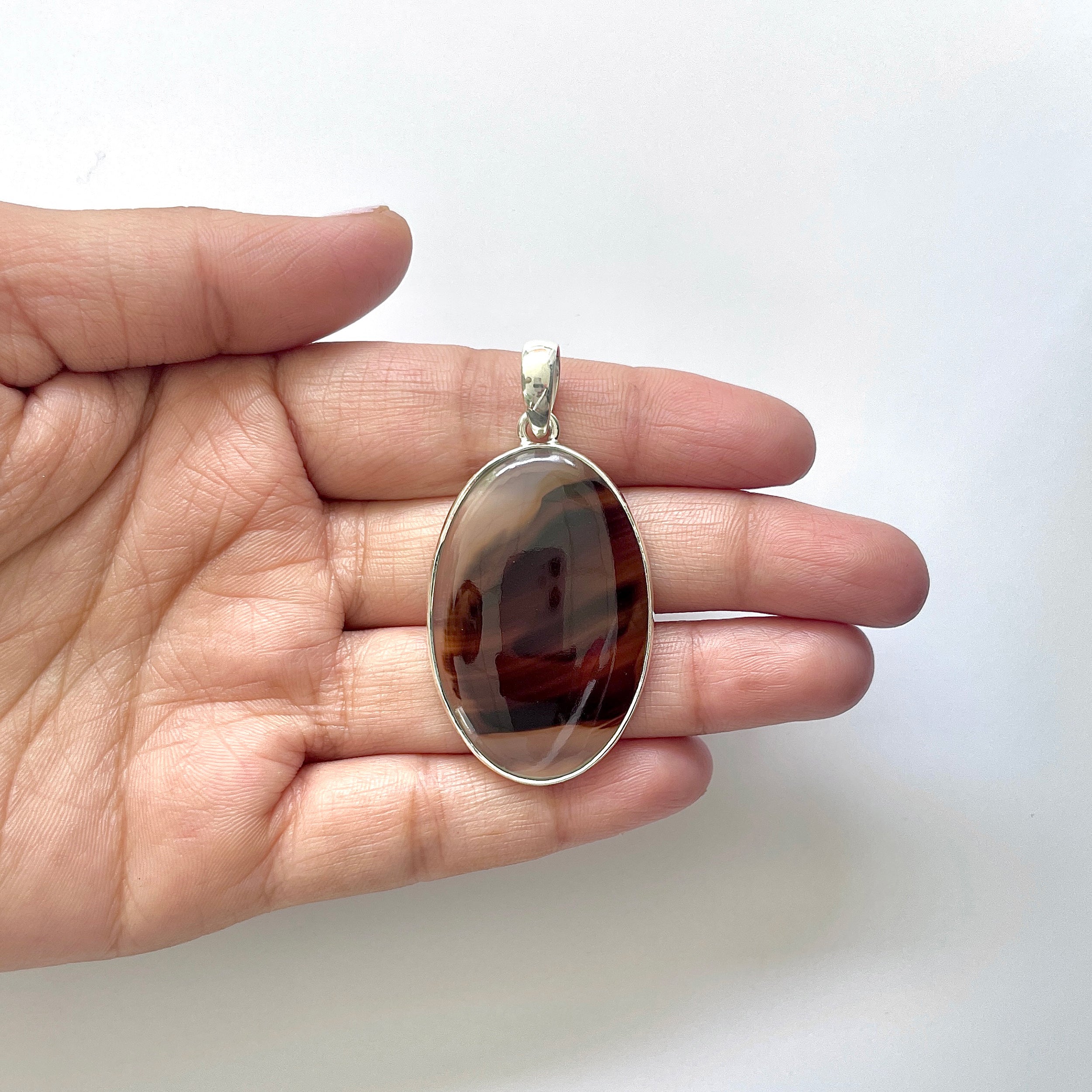 Montana Agate Pendant-(MTA-1-73)