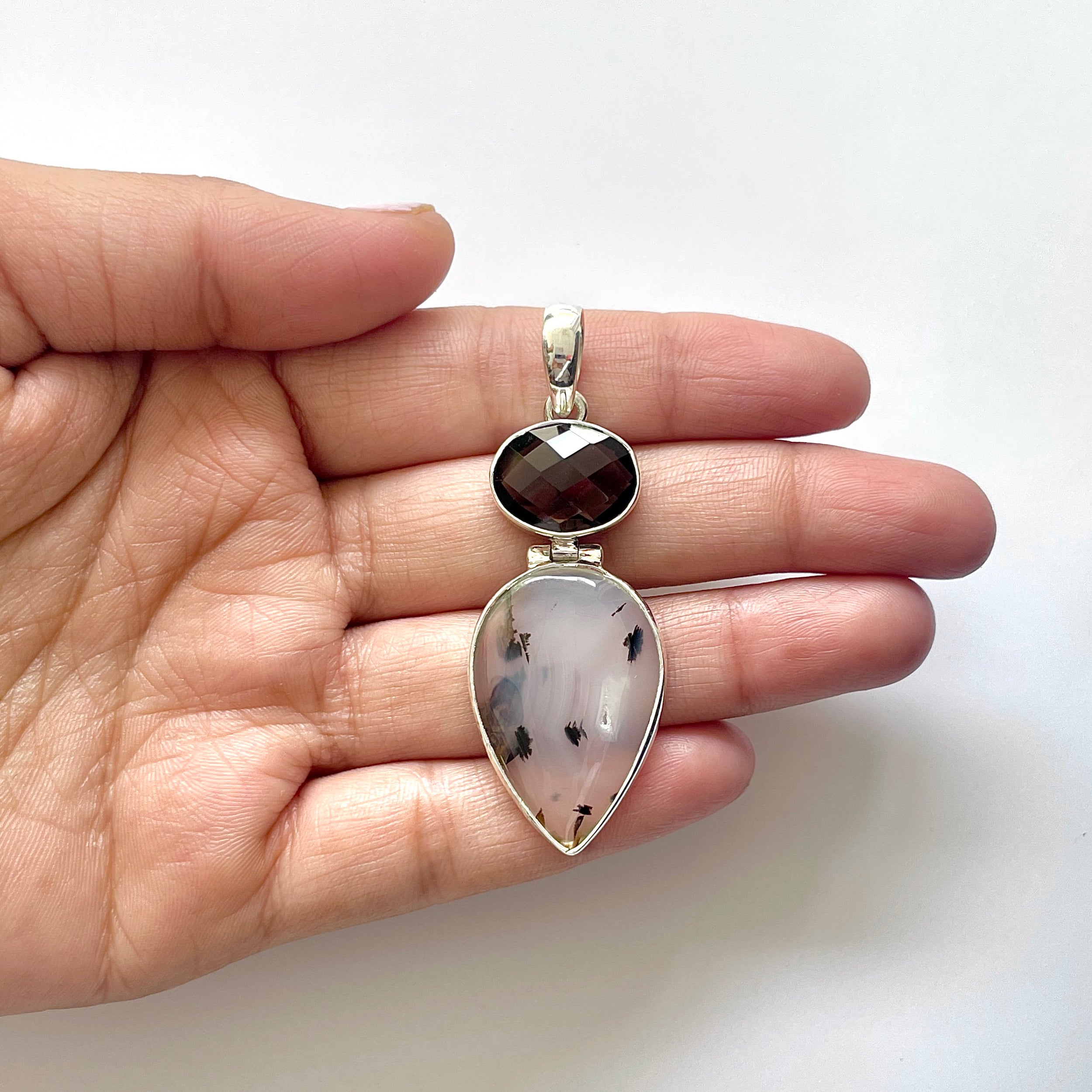 Montana Agate Pendant-(MTA-1-78)