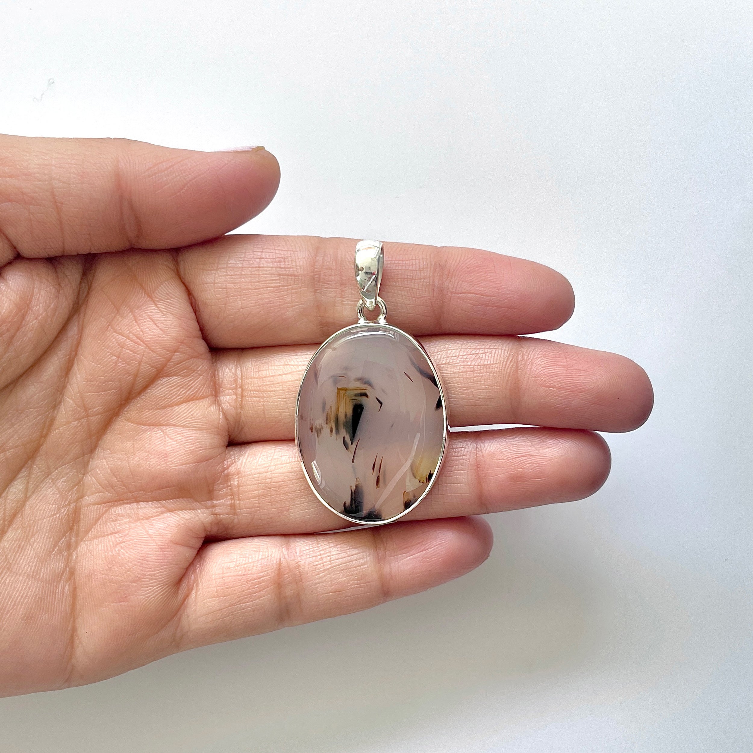 Montana Agate Pendant-(MTA-1-89)