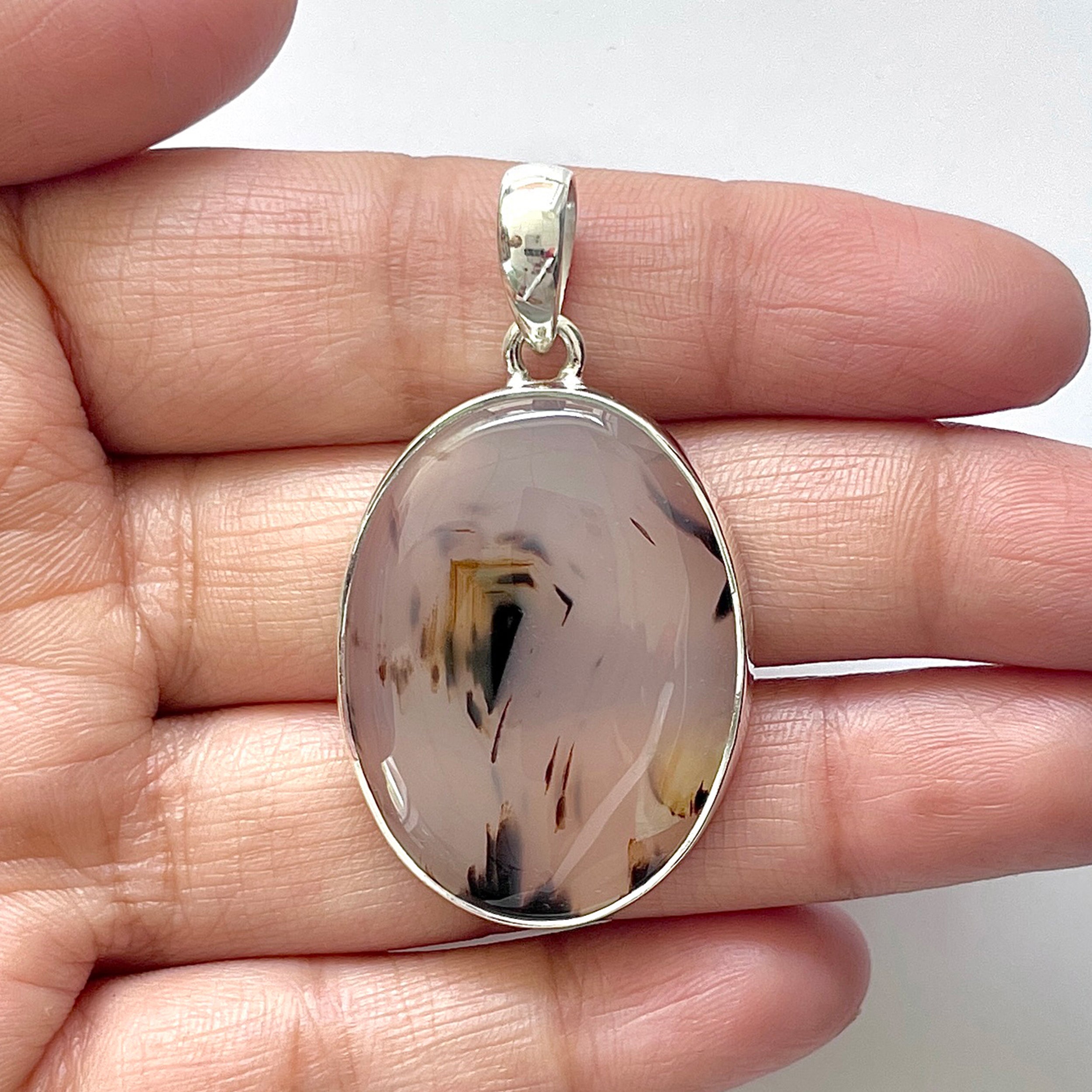 Montana Agate Pendant-(MTA-1-89)