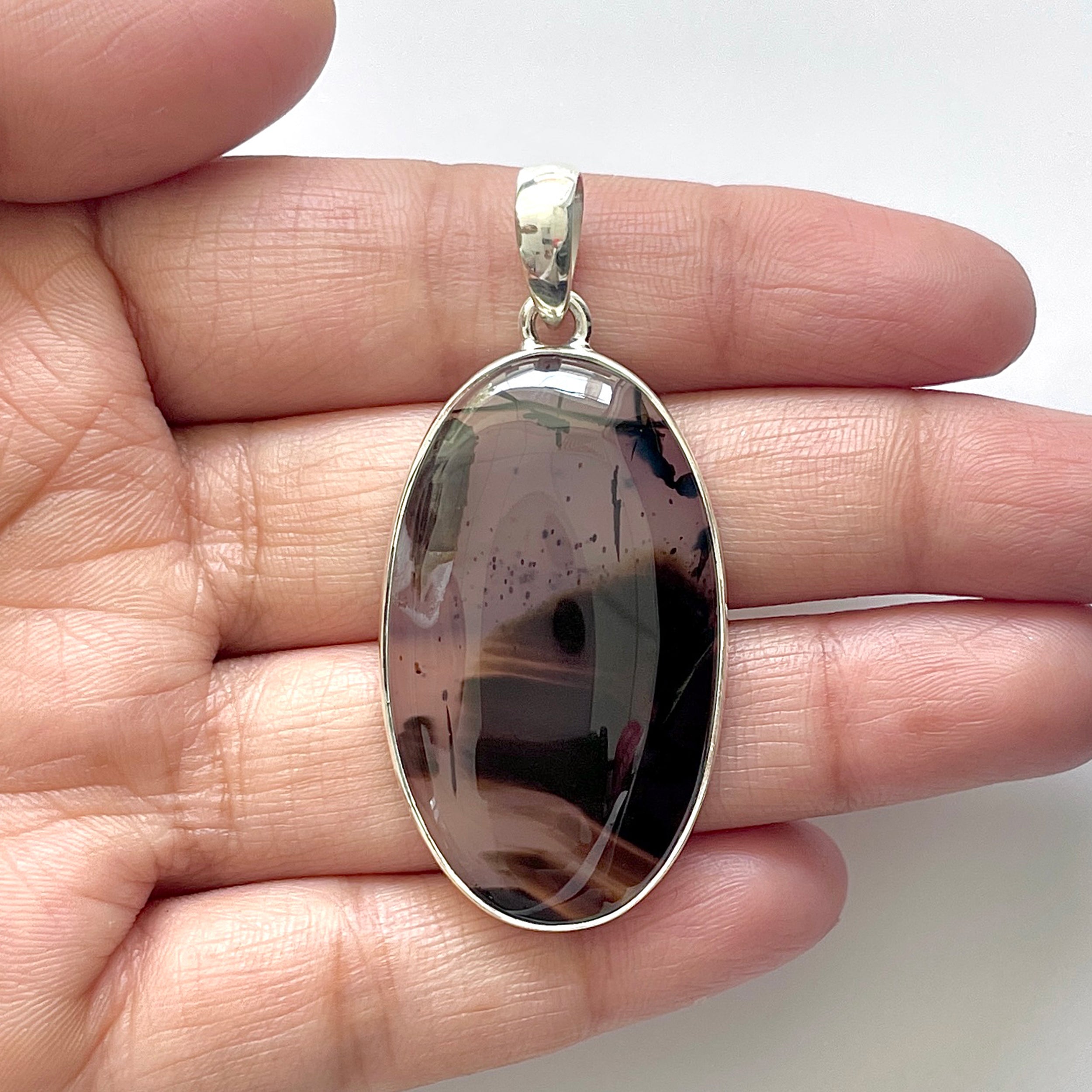 Montana Agate Pendant-(MTA-1-95)