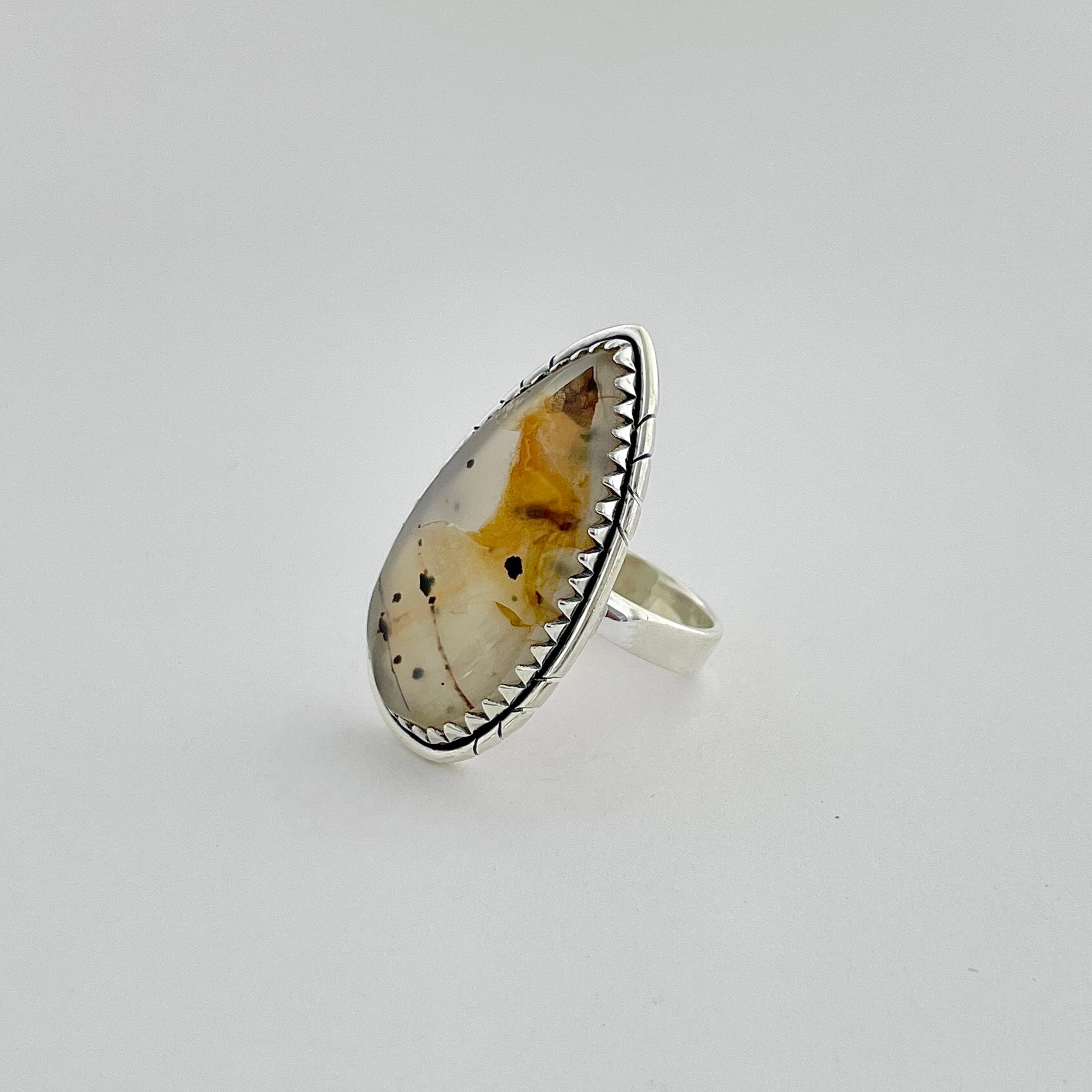 Montana Agate Ring-(MTA-2-10)